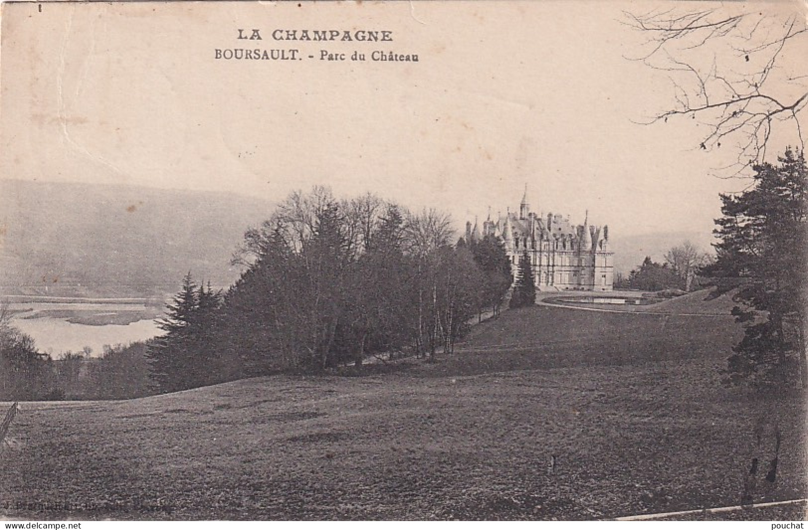 VE Nw-(51) BOURSAULT - PARC DU CHATEAU - Sonstige & Ohne Zuordnung