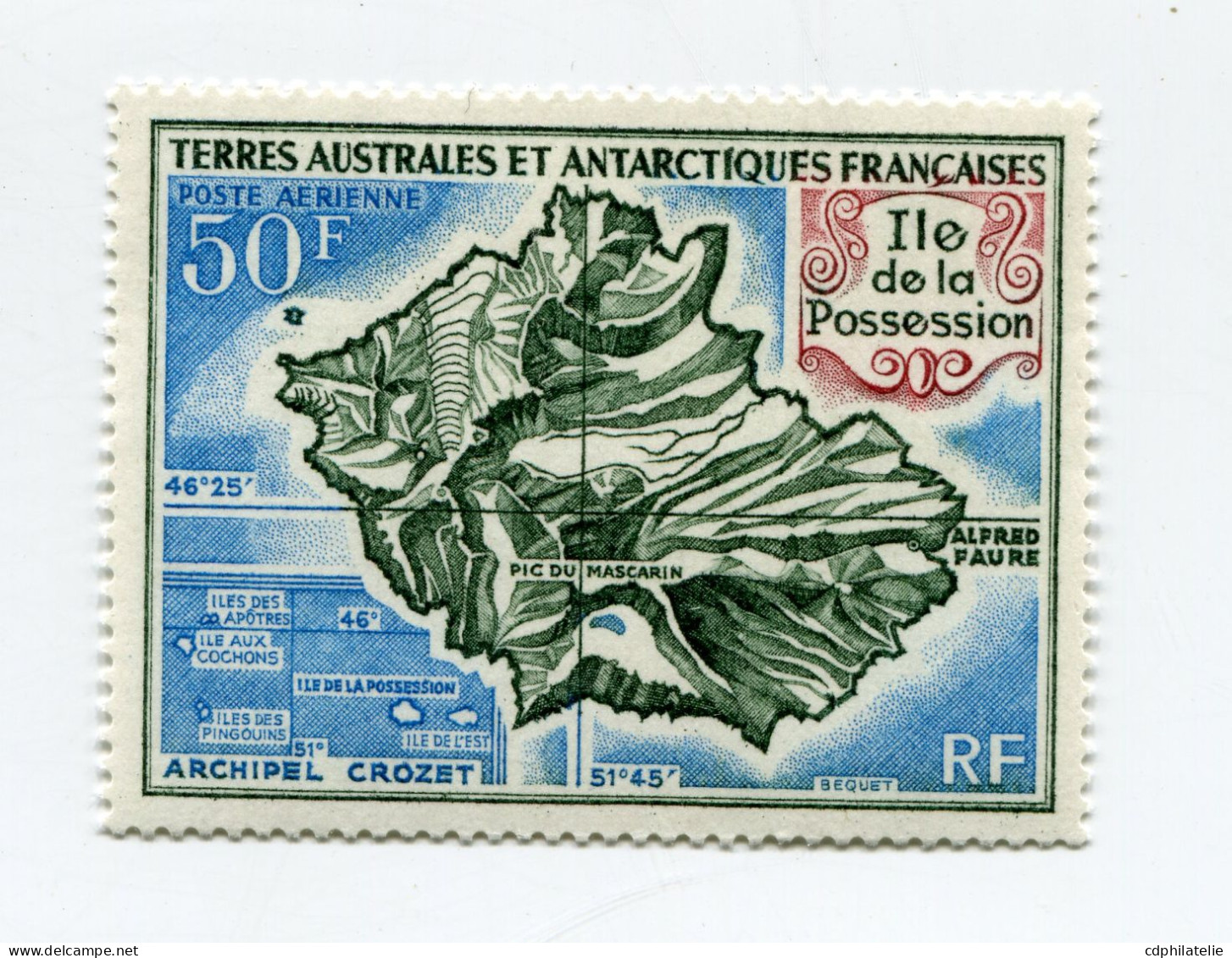 T. A. A. F. PA 23 ** ILE DE LA POSSESSION - Unused Stamps