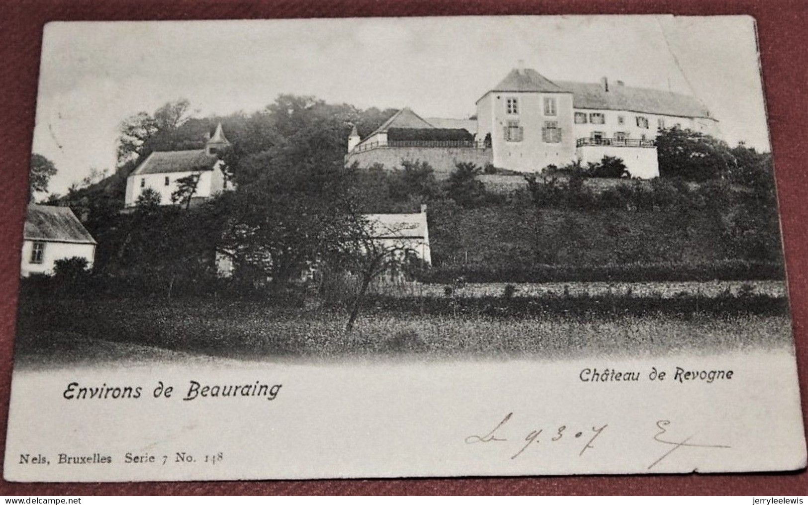 REVOGNE (environs De Beauraing)  -   Château  De Revogne    -   1907   - - Beauraing