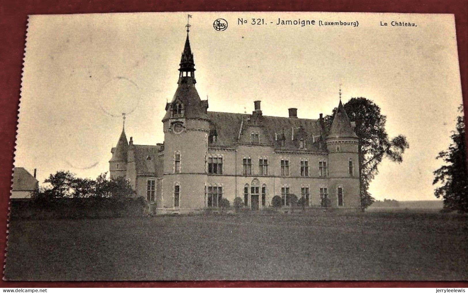 JAMOIGNE   -   CHINY  -    Le Château      -   1920   - - Chiny