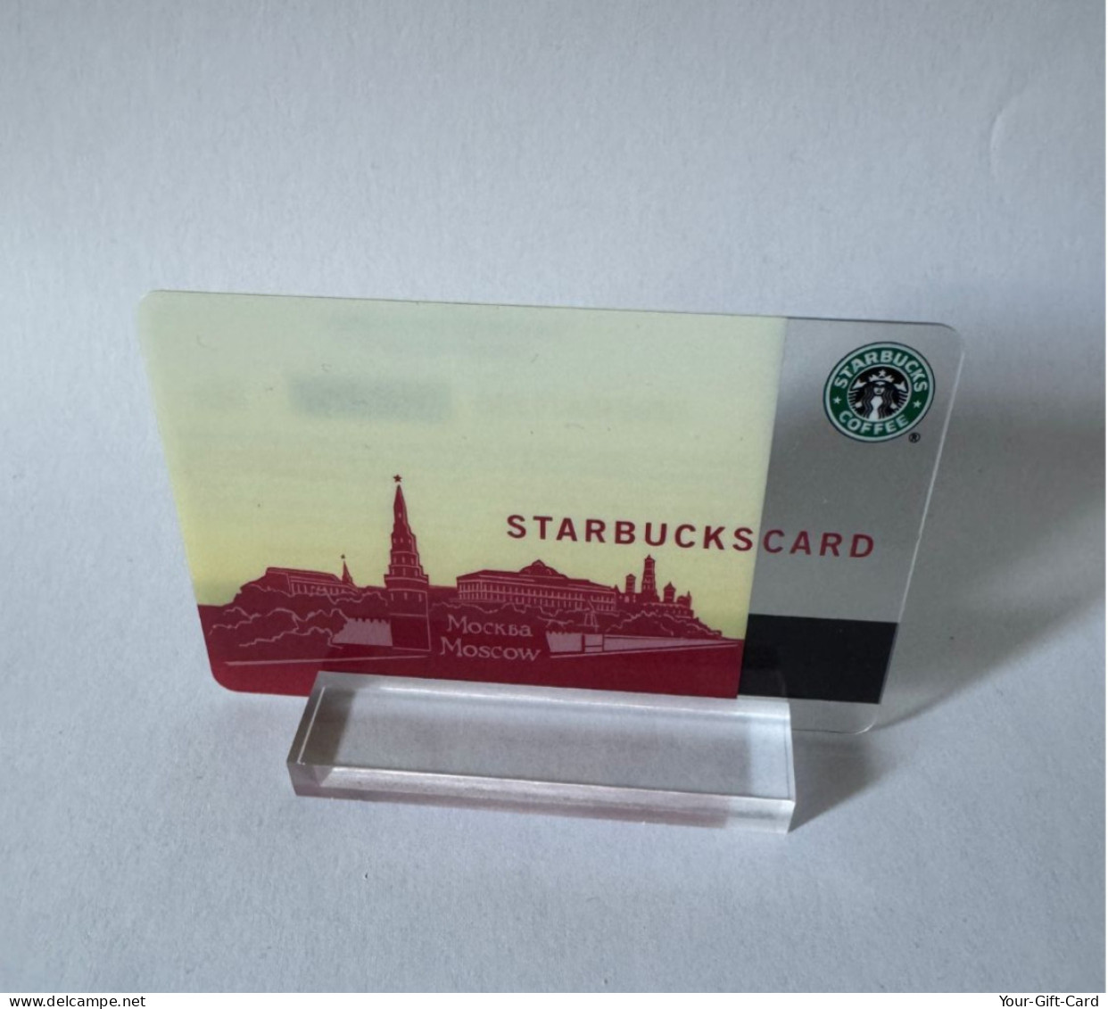 Starbucks Card Russland / Russia - Moscow 2009 - Tarjetas De Regalo