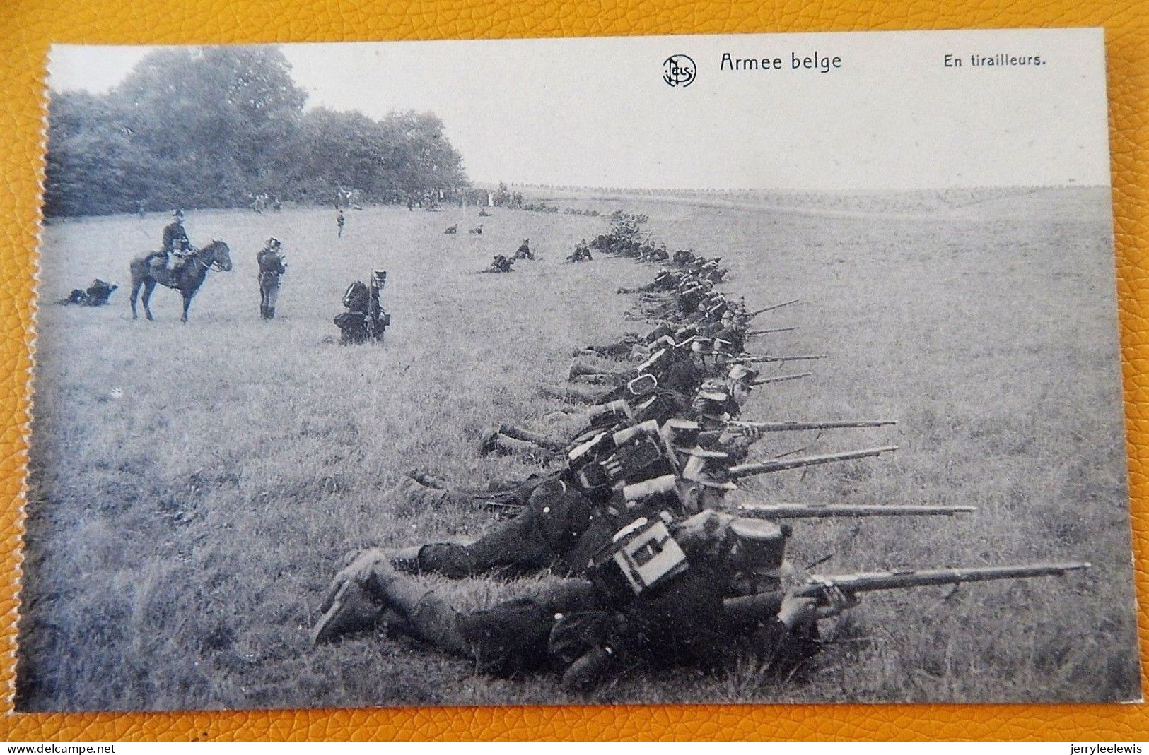 MILITARIA - ARMEE BELGE - BELGISCH LEGER -  En Tirailleurs - Manöver