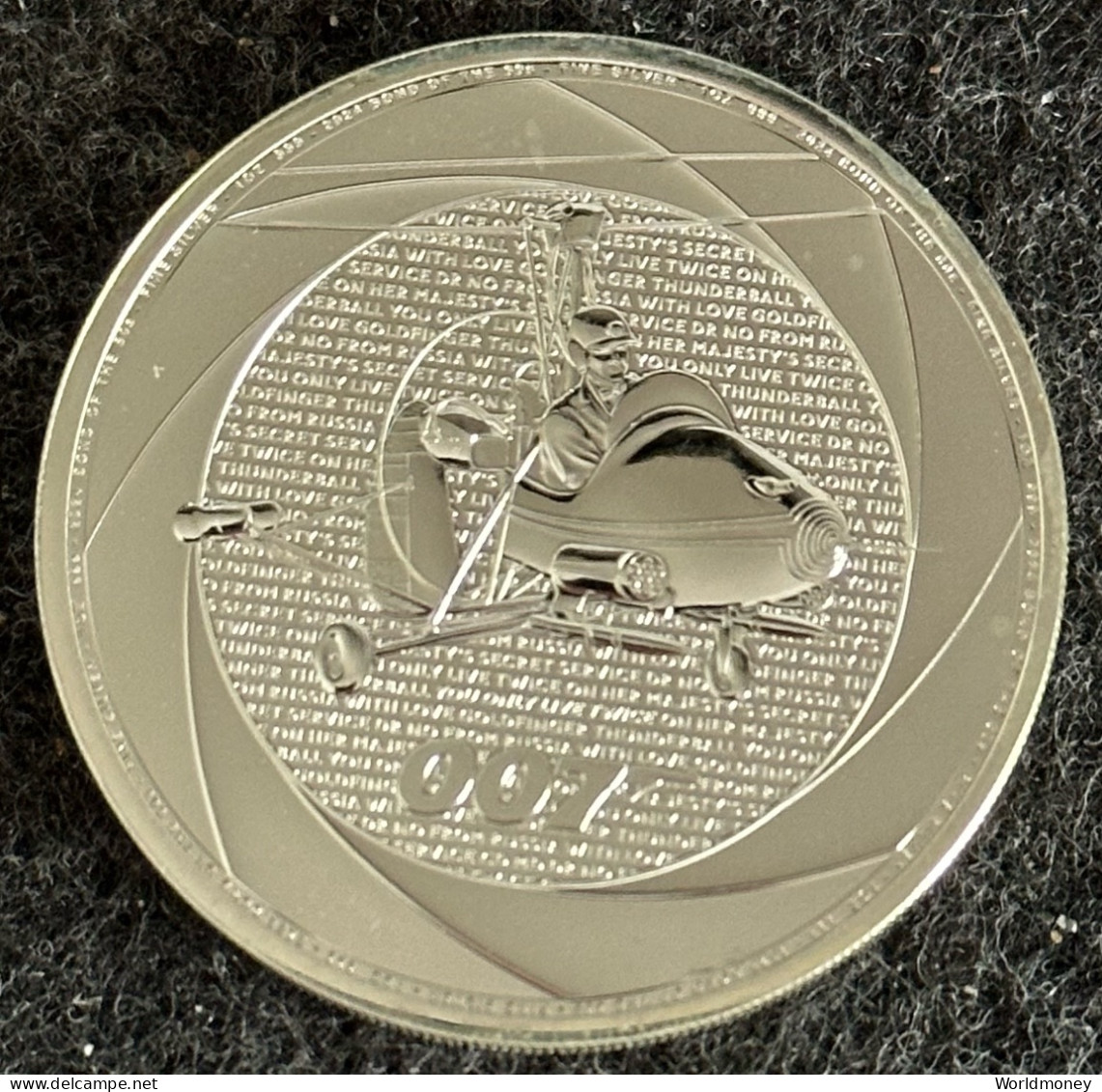 United Kingdom 2 Pounds 2024 (Silver) James Bond - You Only Live Twice - 2 Pond