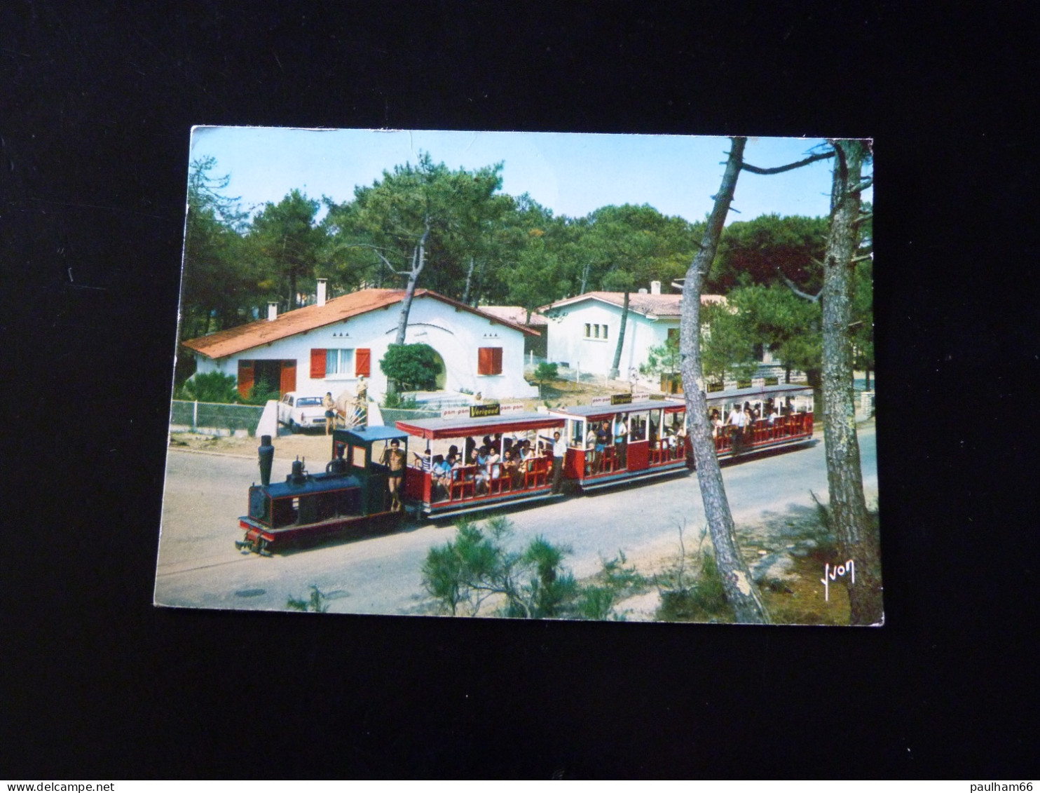 LE BASSIN D'ARCACHON   LE PETIT TRAIN DU CAP FERRET - Arcachon