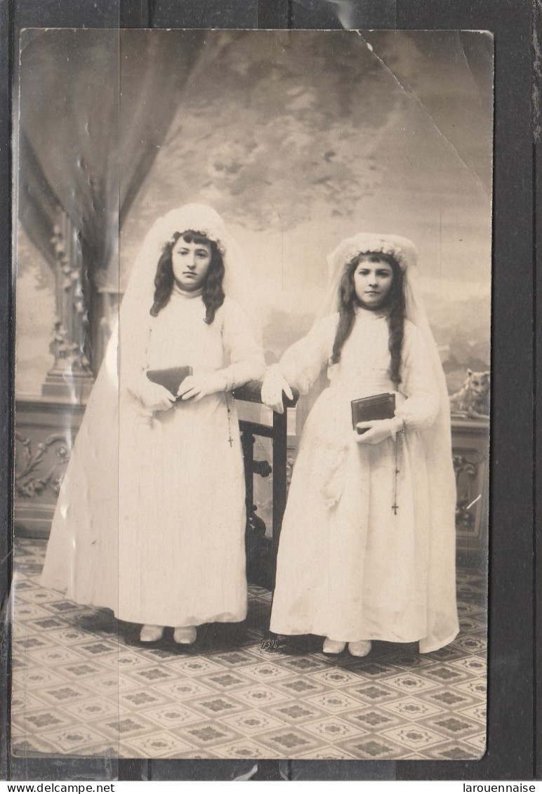 Communion - Carte Photo De Communiantes - Persone