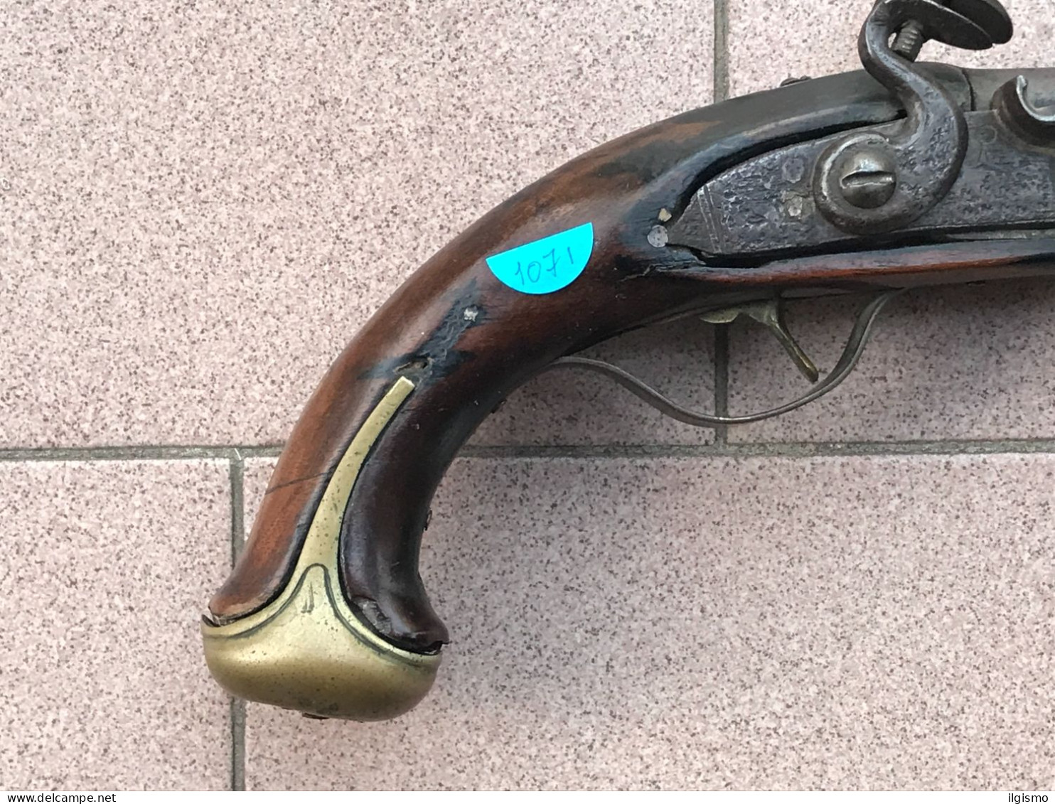 Ancienne Pistolet A Silex (1071 A) - Decotatieve Wapens