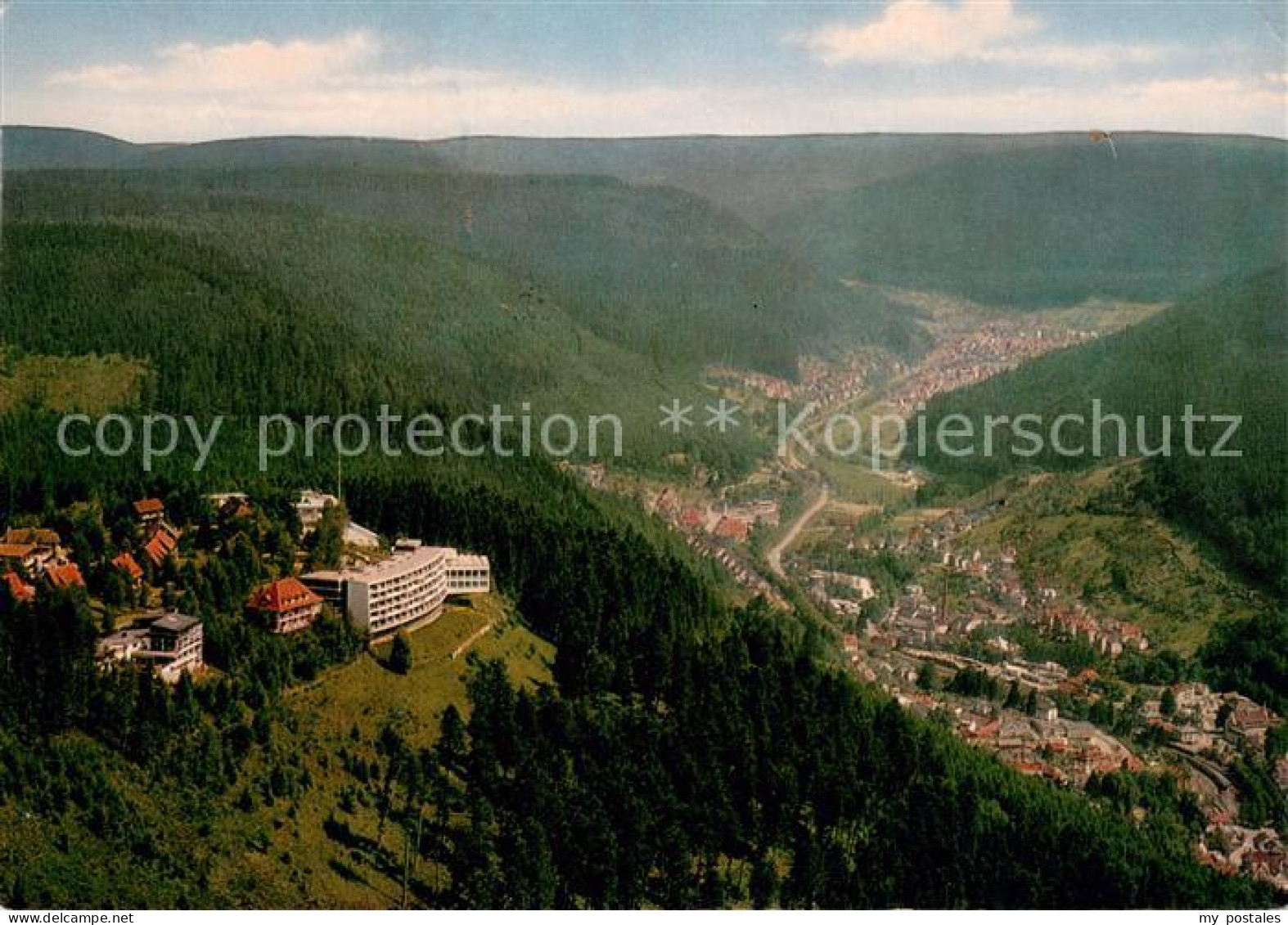 73722090 Wildbad Schwarzwald Staatsbad Wildbad Fliegeraufnahme Wildbad Schwarzwa - Andere & Zonder Classificatie