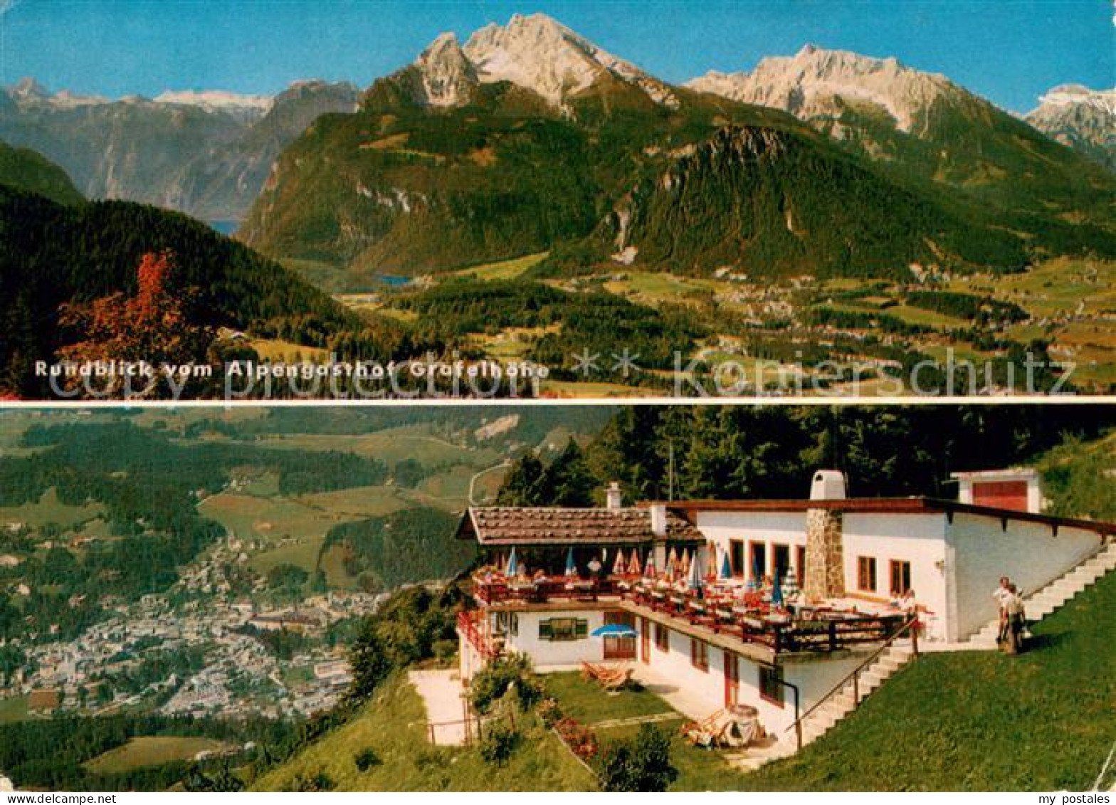 73722081 Obersalzberg Panorama Alpengasthaus Und Terrassencafe Grafelhoehe Obers - Berchtesgaden