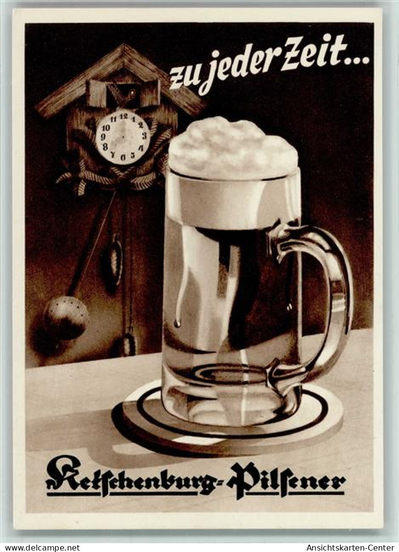 13019506 - Bierwerbung Ketschenburg Pilsener - Autres & Non Classés