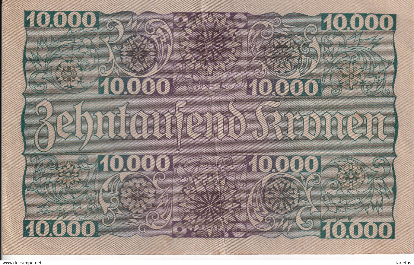 BILLETE DE AUSTRIA DE 10000 KRONEN  DEL AÑO 1924 EN CALIDAD EBC (XF) (BANK NOTE) - Oostenrijk