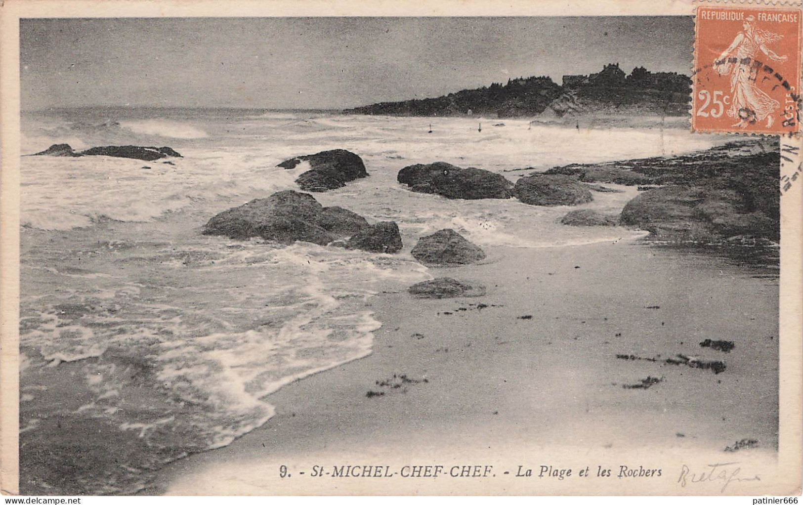 Saint Michel Chef Chef La Plage Et Les Rochers - Saint-Michel-Chef-Chef