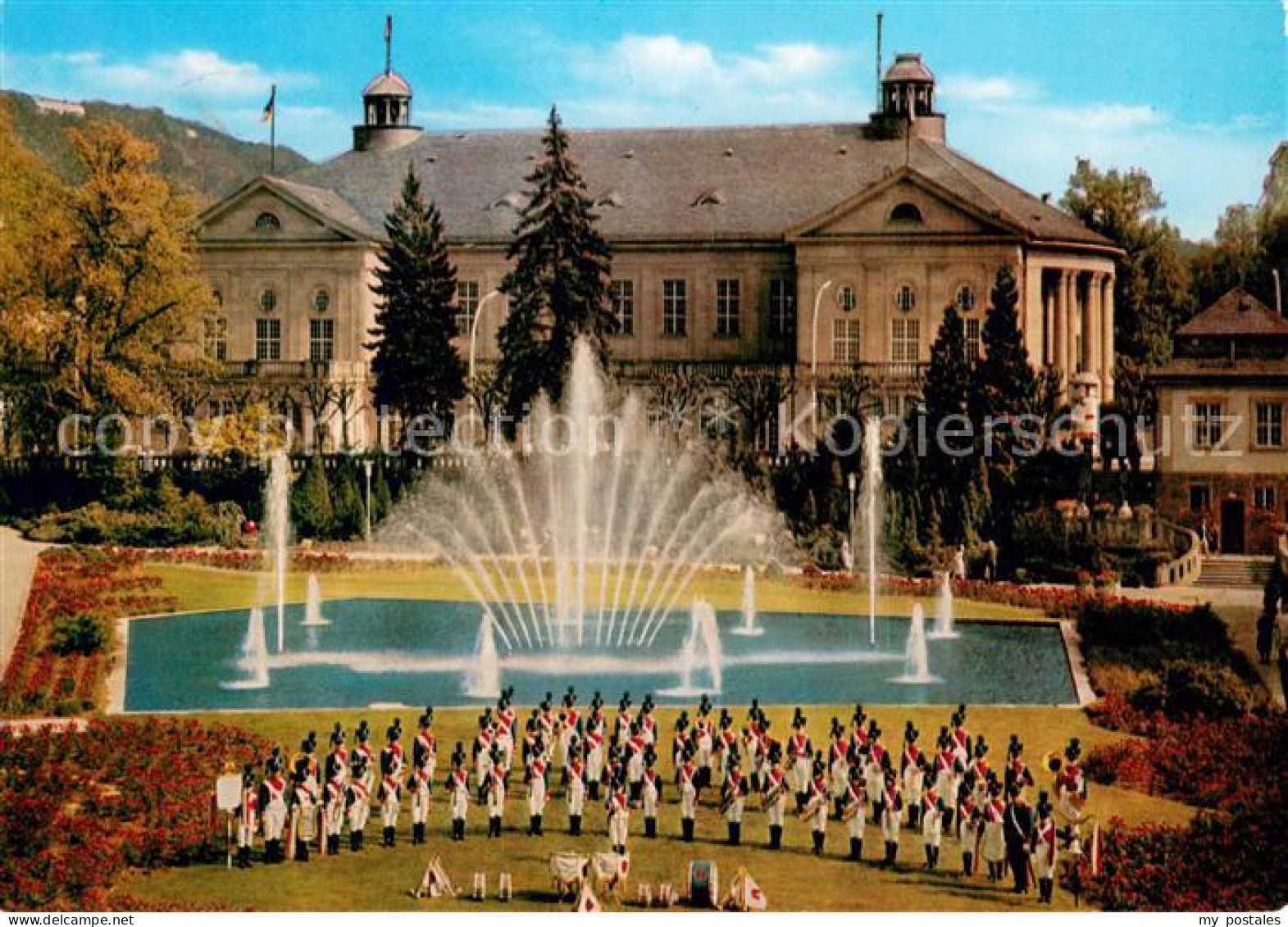 73722001 Bad Kissingen Jugendmusikkorps Wasserspiele Kurpark Bad Kissingen - Bad Kissingen