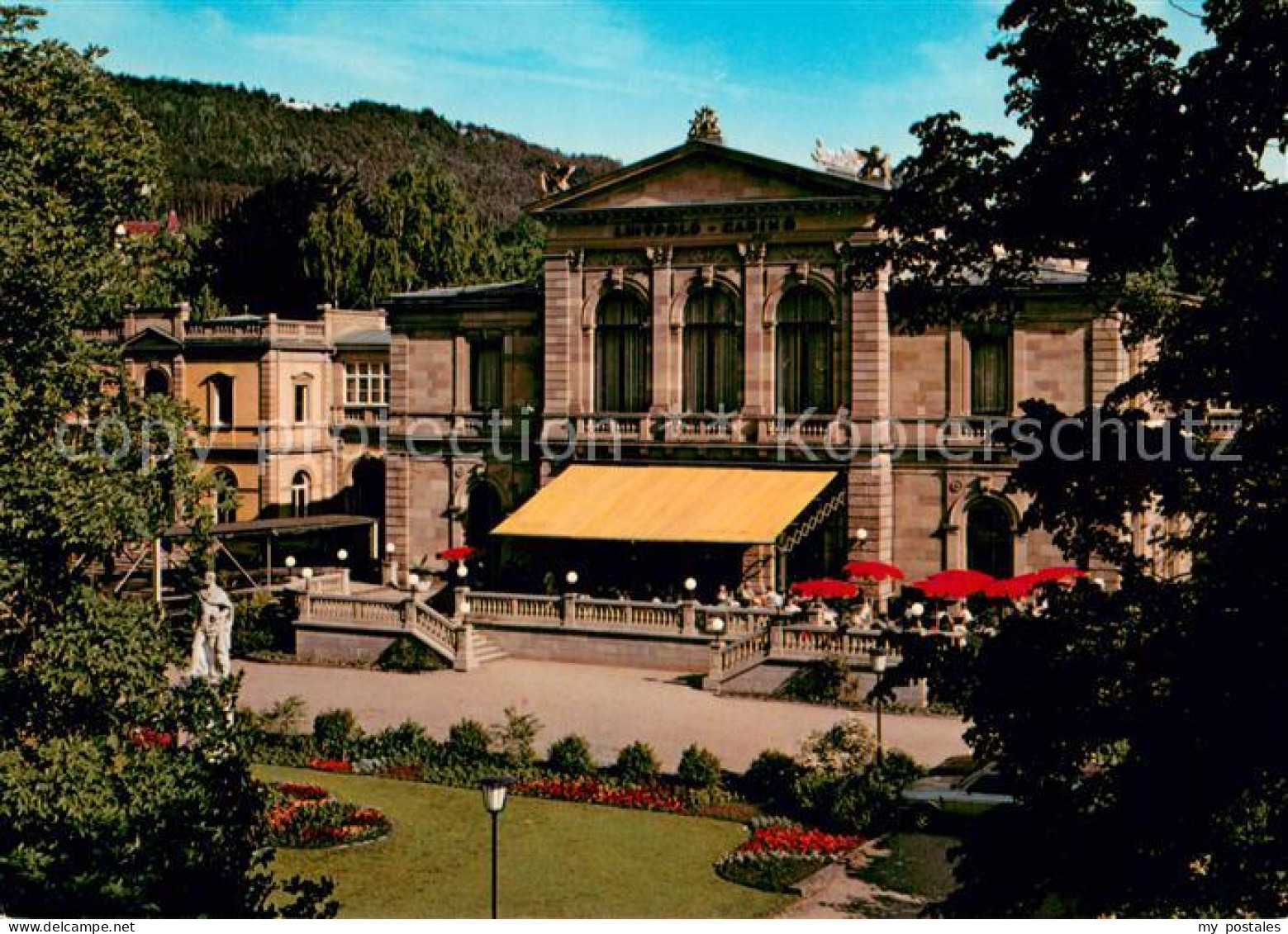 73721997 Bad Kissingen Luitpold Casino Bayerische Spielbank Terrassen-Cafe Resta - Bad Kissingen