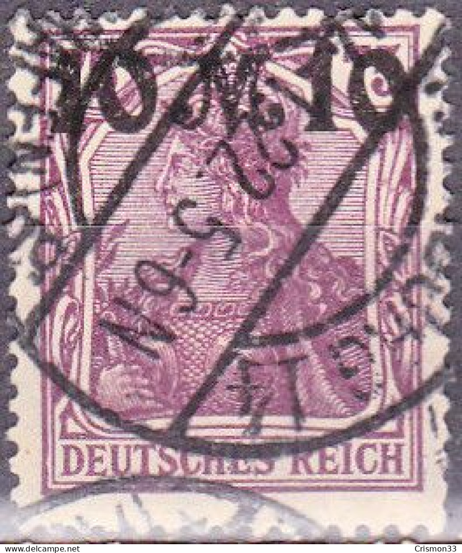 1921 - ALEMANIA - IMPERIO - GERMANIA DEUSTCHES REICH - YVERT 137 - Andere & Zonder Classificatie