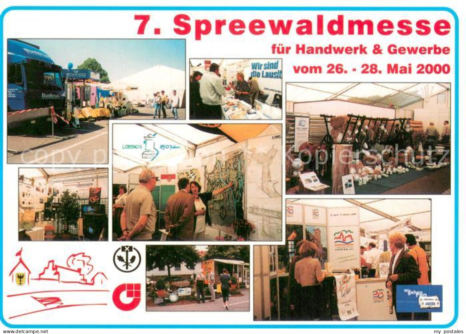 73708039 Luebben Spreewald 7. Spreewaldmesse Fuer Handwerk Und Gewerbe Luebben S - Luebben (Spreewald)