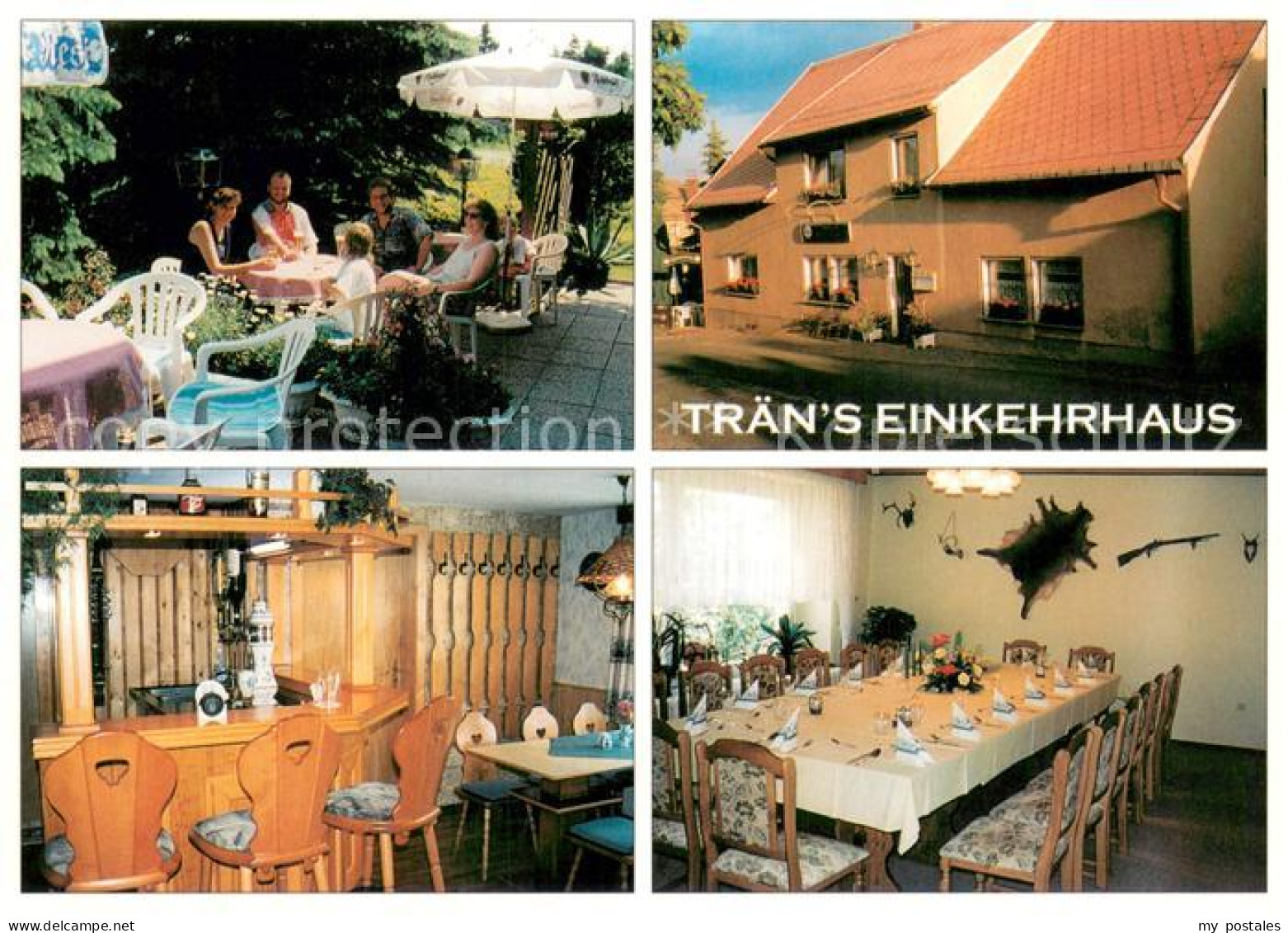 73708038 Neu-Spittwitz Traens Einkehrhaus Restaurant Terrasse  - Other & Unclassified