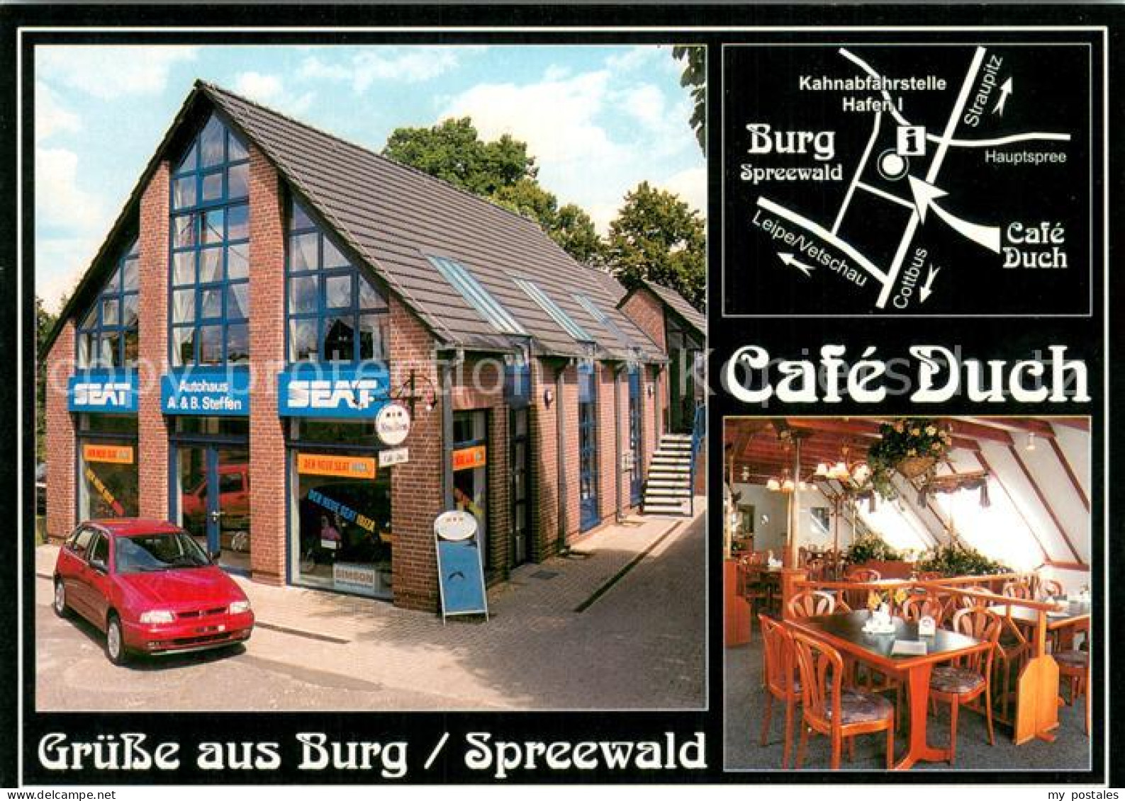 73708037 Burg Spreewald Cafe Duch Gastraum Burg Spreewald - Burg (Spreewald)