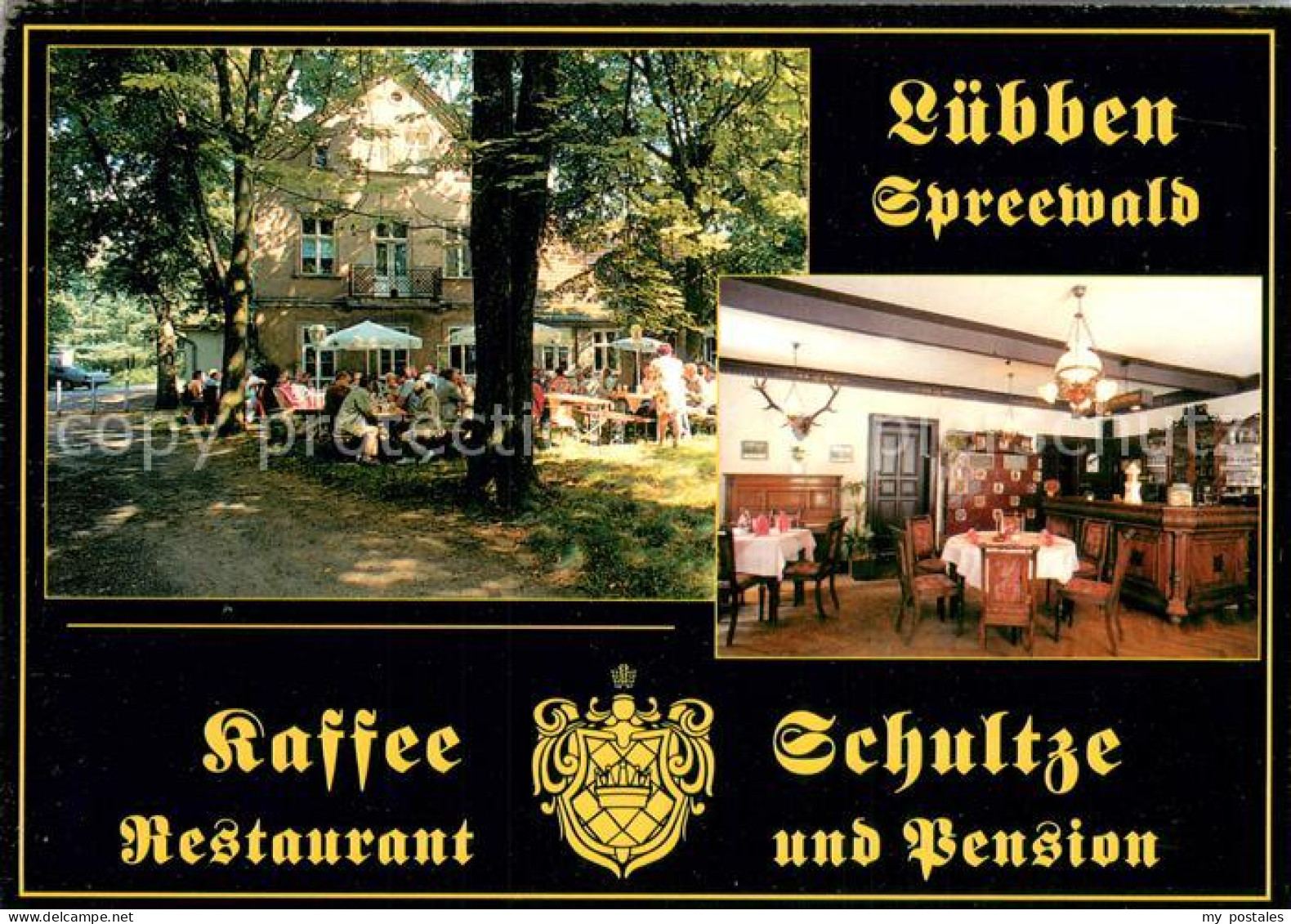 73708035 Luebben Spreewald Kaffee Schultze Restaurant Pension Luebben Spreewald - Luebben (Spreewald)