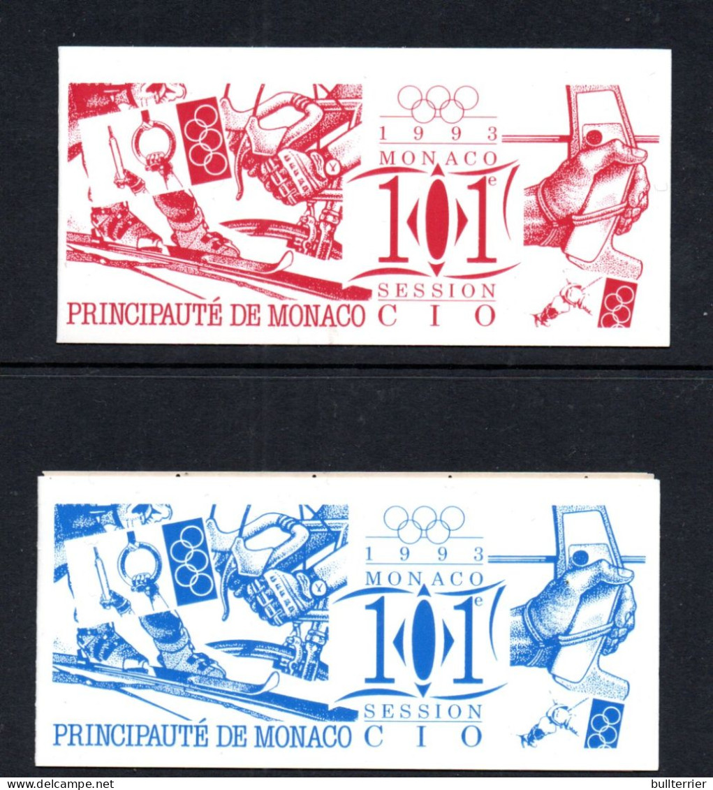 MONACO - 1993 - BELGIUM - 1959 - Red Cross Set Of 6 MNH, Sg £29.60 - Postzegelboekjes