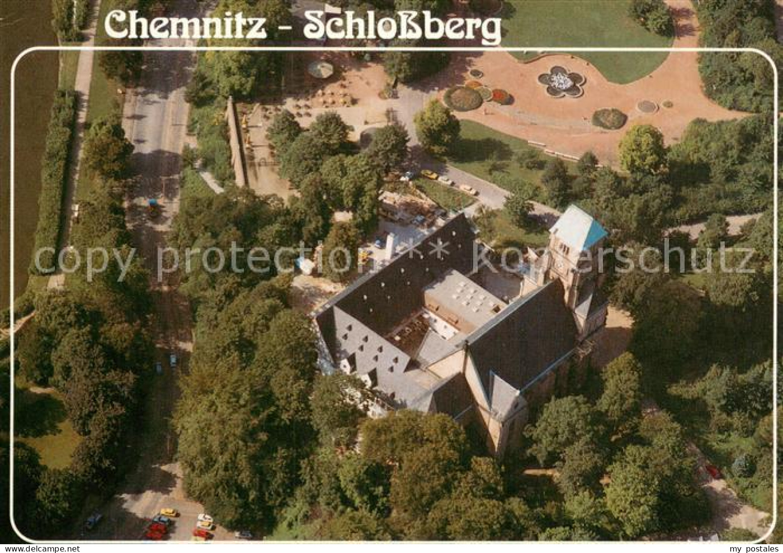 73708017 Chemnitz Schlossberg Mit Ehemaligen Benediktinerkloster Heute Schlossbe - Chemnitz