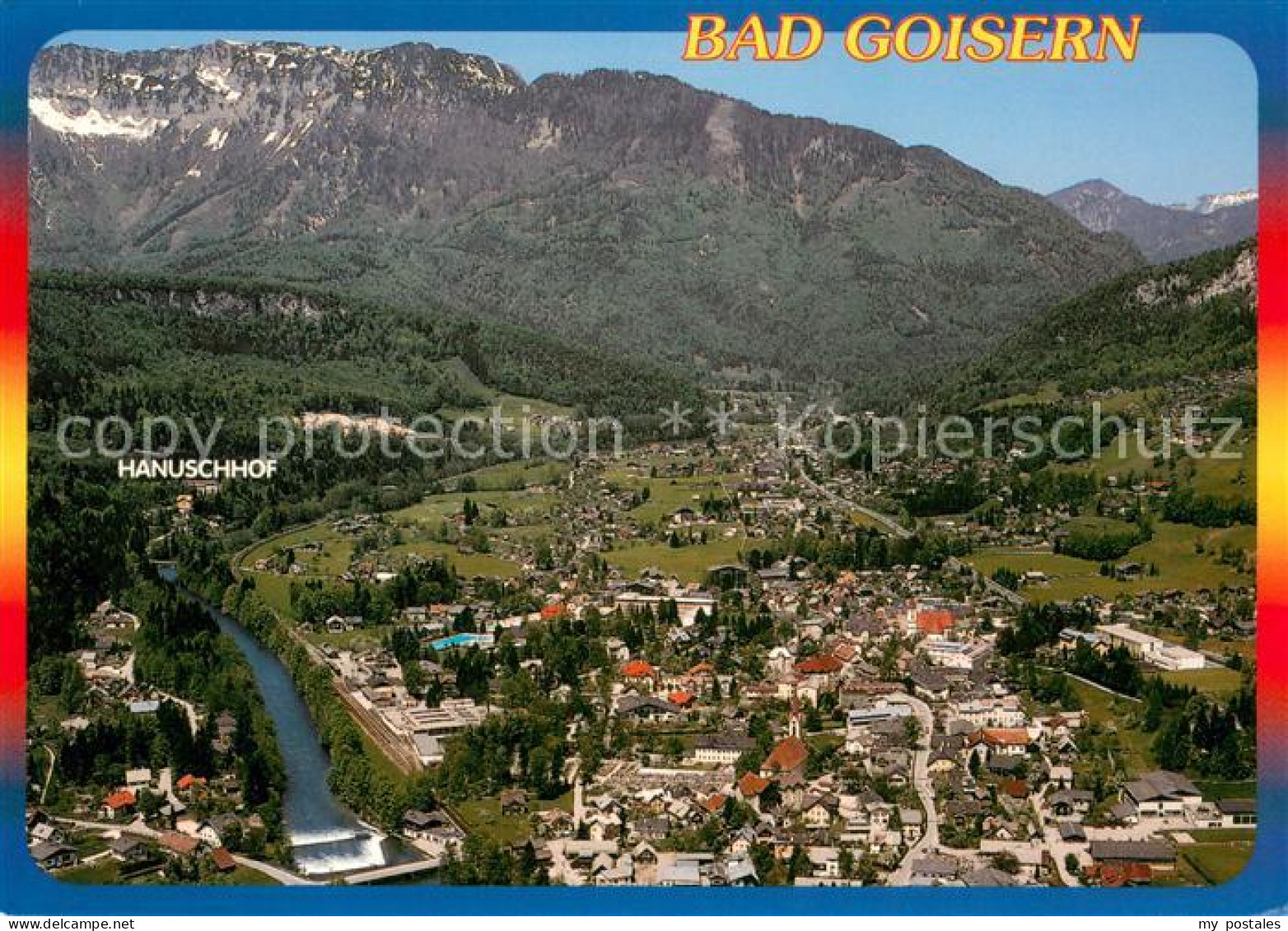 73707986 Bad Goisern Salzkammergut Fliegeraufnahme Mit Hanuschhof Bad Goisern Sa - Other & Unclassified