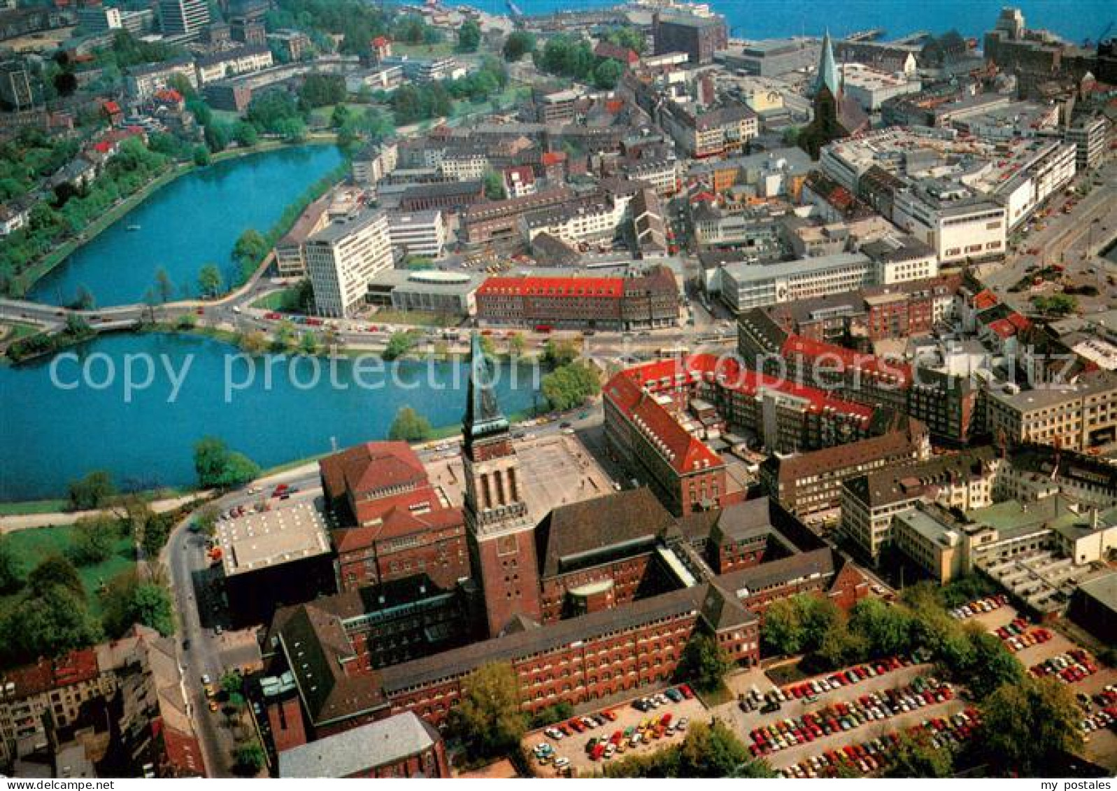 73707820 Kiel Blick Auf Rathaus Und Centrum Kiel - Kiel