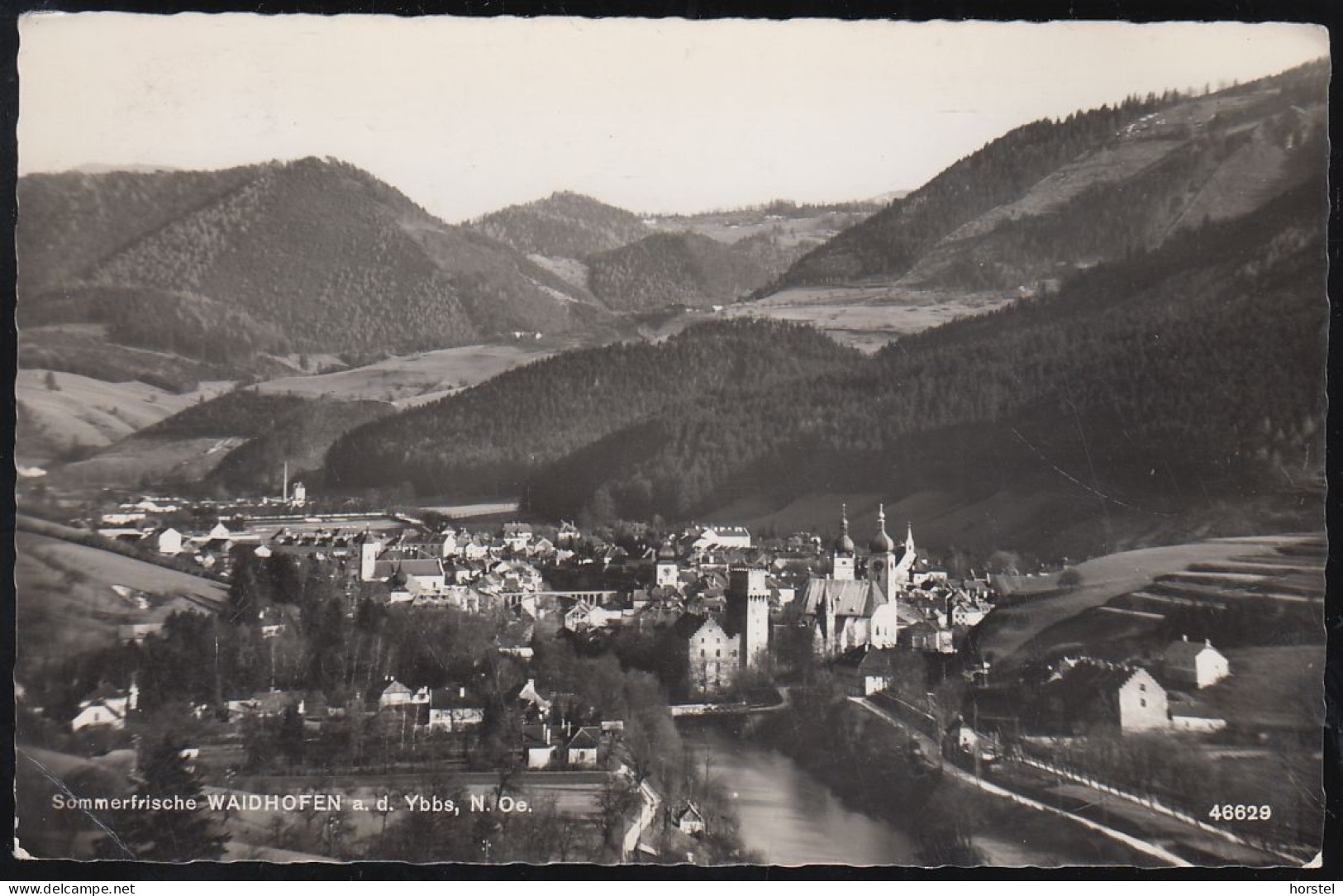 Austria - 3263 Waidhofen An Der Ybbs - Alte Ortsansicht Mit Kirche - Nice Stamp - Waidhofen An Der Thaya