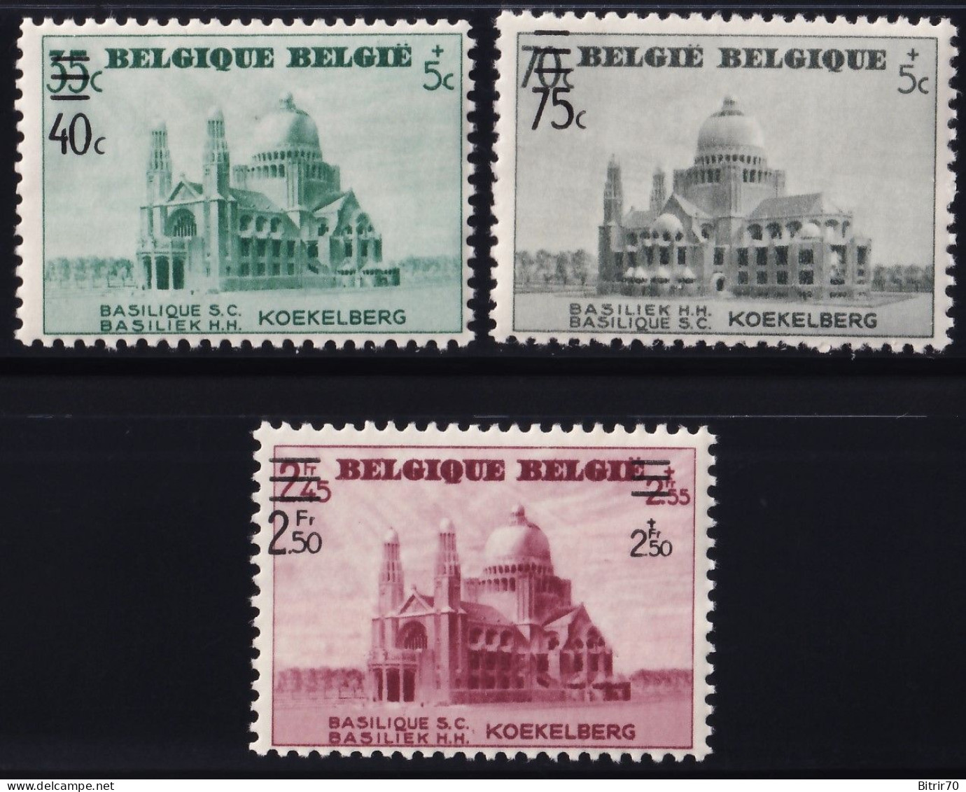 Belgica, 1938 Y&T. 481 / 483, MNH. - Nuevos