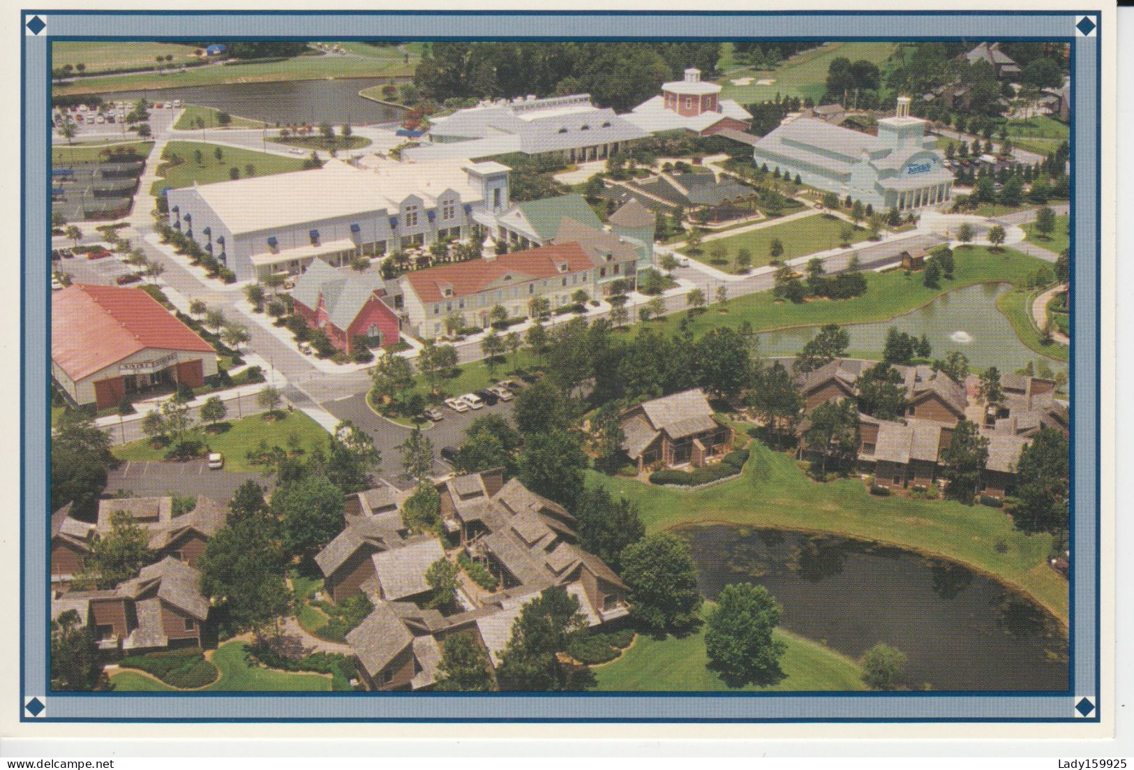 Villas At The Disney Institute Vue Aerienne Du Complexe CM 2 Scans - Disneyworld