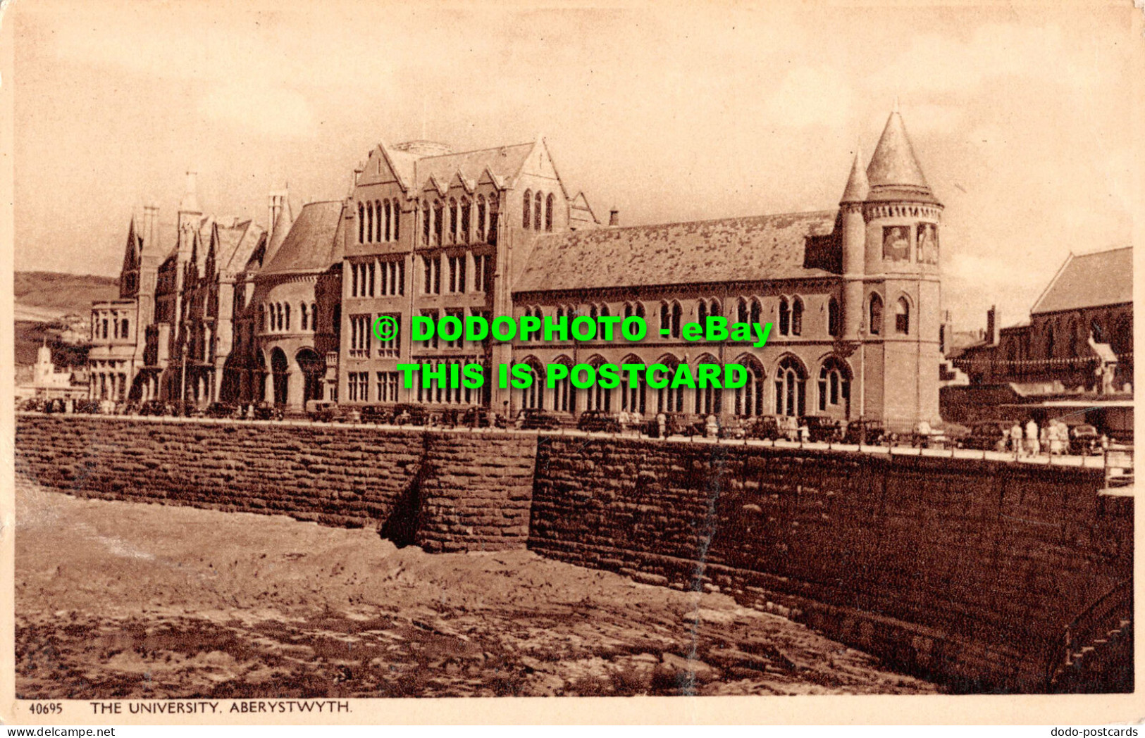 R551464 Aberystwyth. The University. Postcard - Mundo