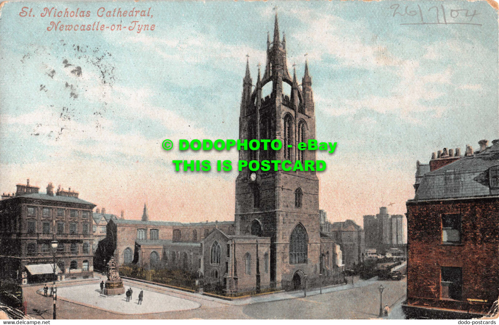 R551468 Newcastle On Tyne. St. Nicholas Cathedral. Valentine Series. 1904 - Mundo