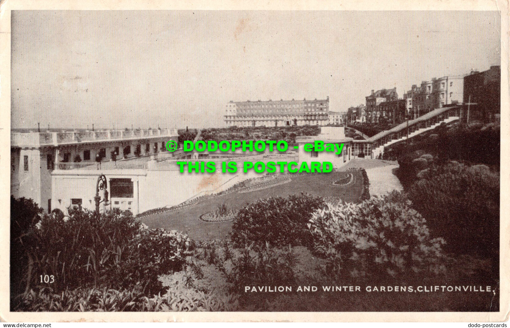 R551485 Cliftonville. Pavilion And Winter Gardens. 1951 - Mundo