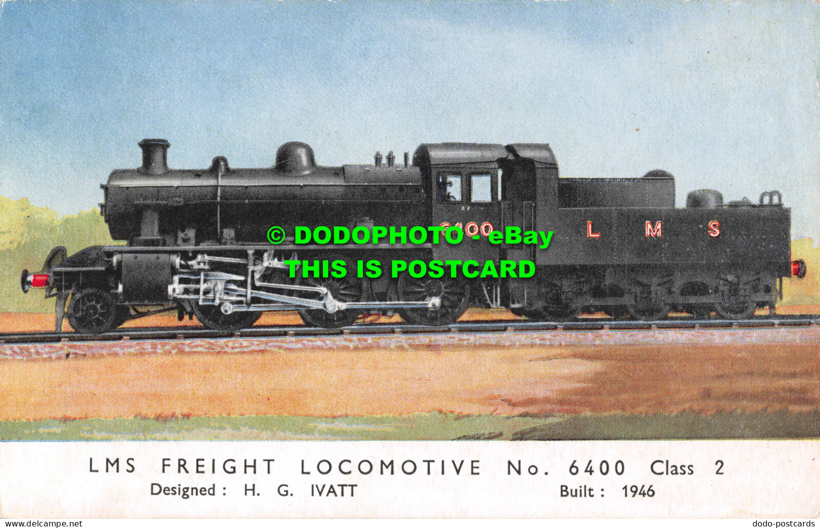 R551488 L. M. S. Freight Locomotive. No. 6400. Class 2 - Mundo