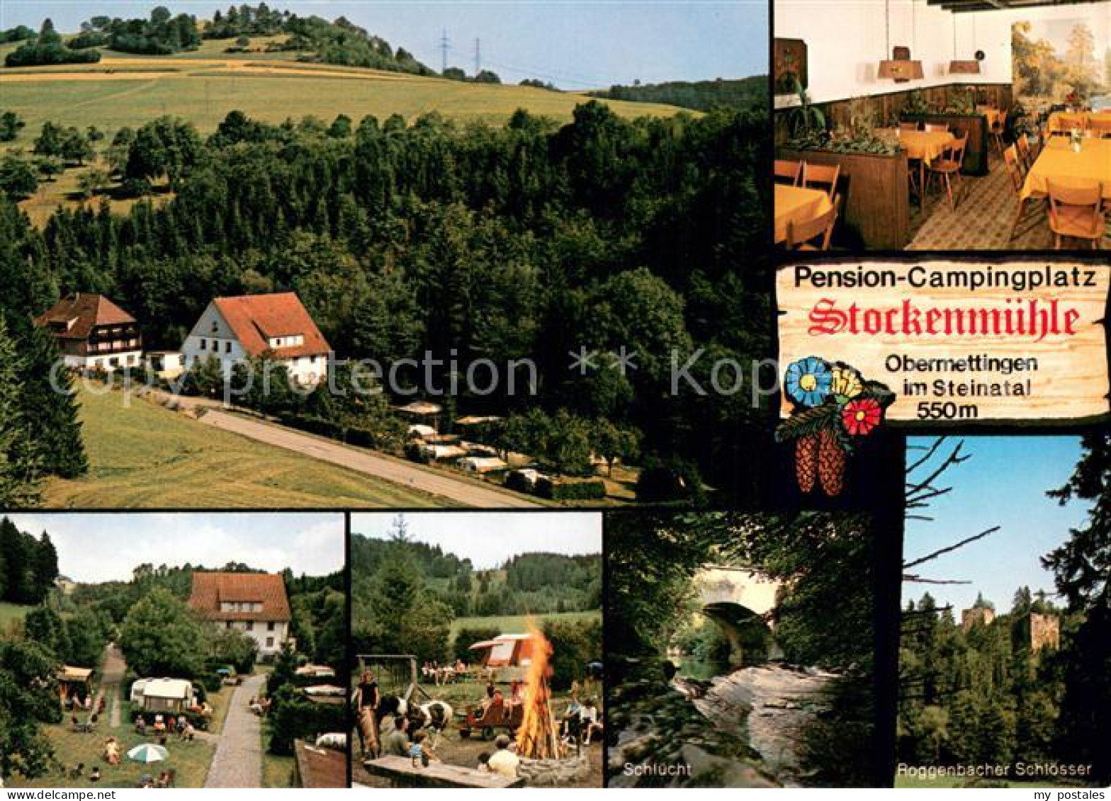 73707680 Obermettingen Pension Campingplatz Stockenmuehle Schluecht Roggenbacher - Other & Unclassified