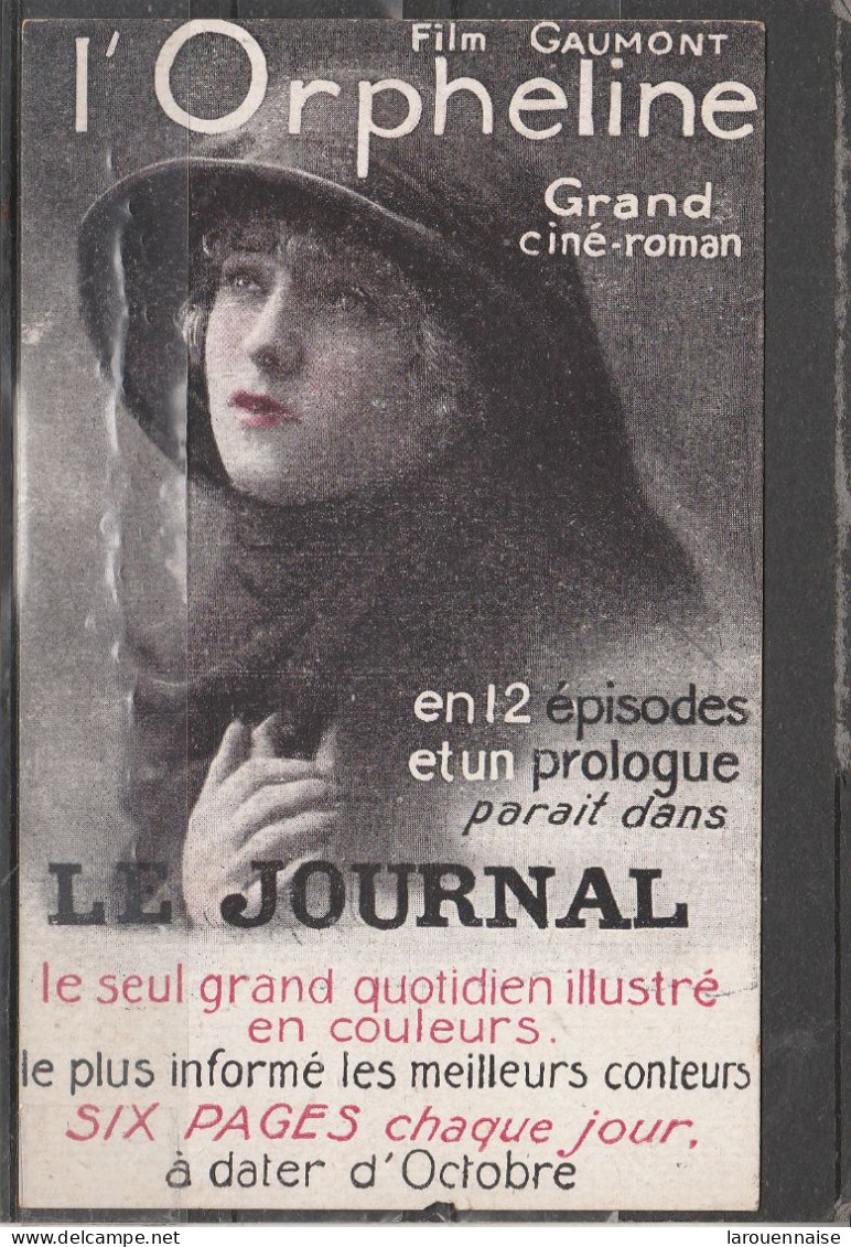 Cinéma - Film Gaumont - L' Orpheline Grand Ciné Roman - Other & Unclassified