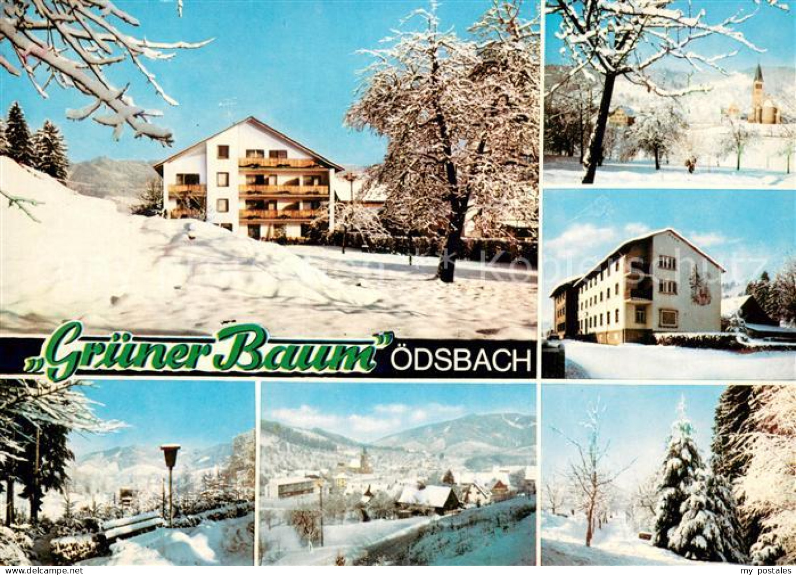 73707678 Oedsbach Hotel Pension Gruener Baum Teilansichten Panorama Oedsbach - Oberkirch