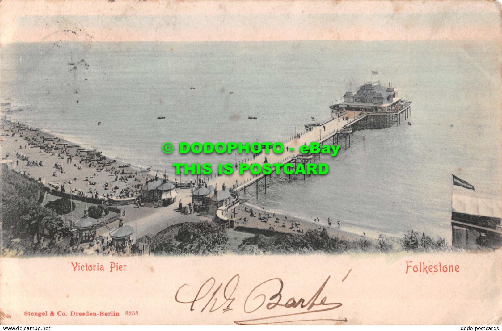 R551510 Victoria Pier. Folkestone. Stengel. 1905 - Mundo