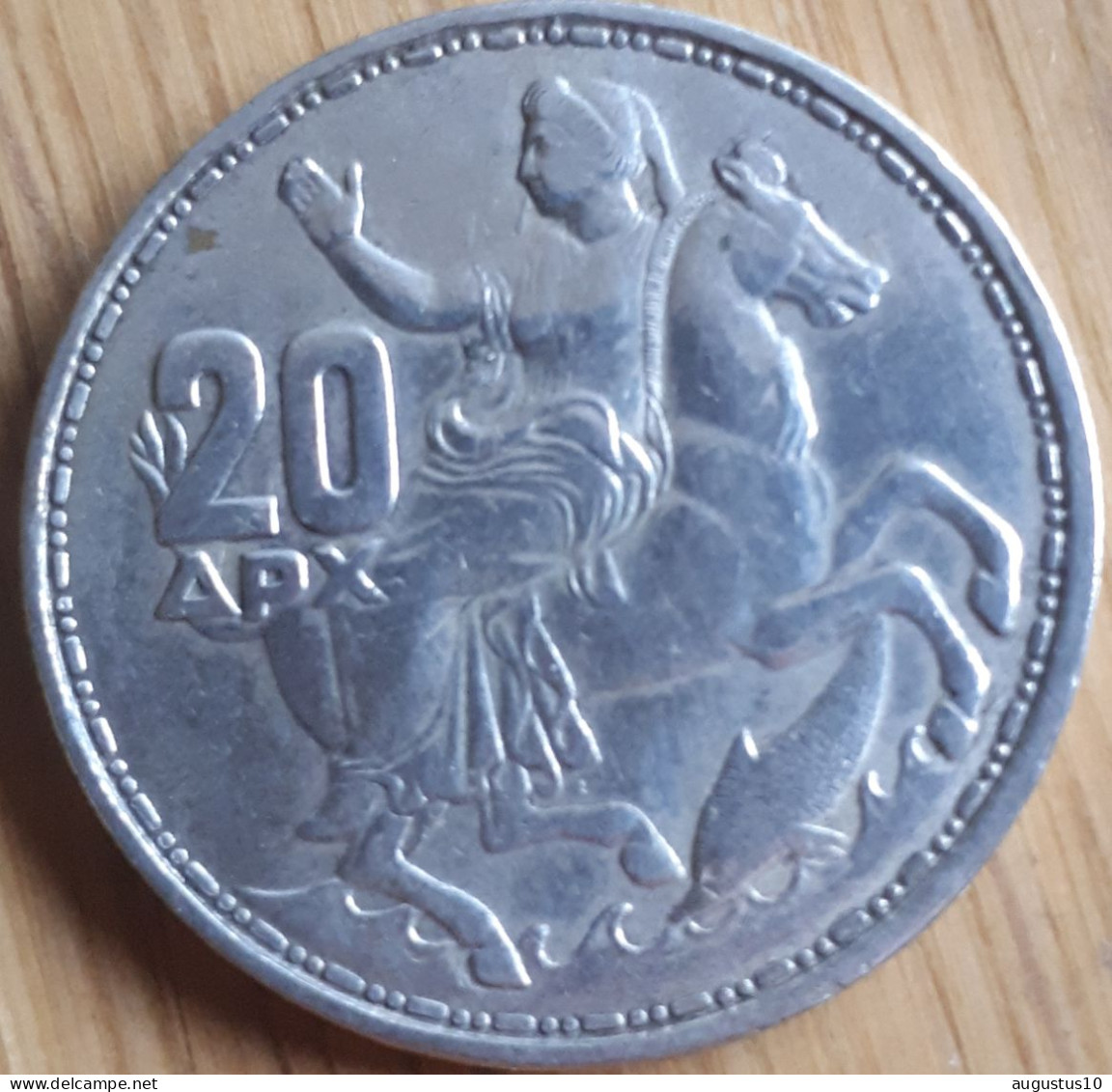 GRIEKENLAND: 20 DRACHMAI  1960 KM 85 UNC ZILVER - Grèce