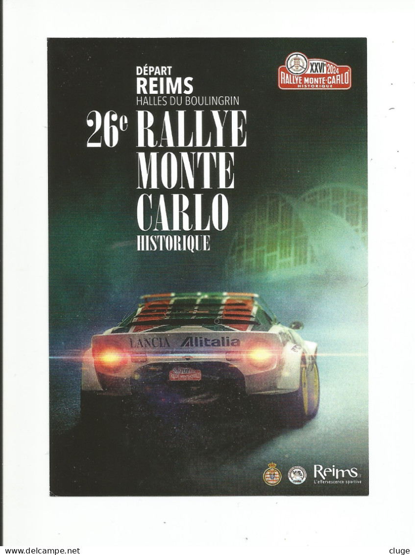 RALLYE MONTE CARLO Historique 2024 Reims   -  Lancia Stratos - Rally