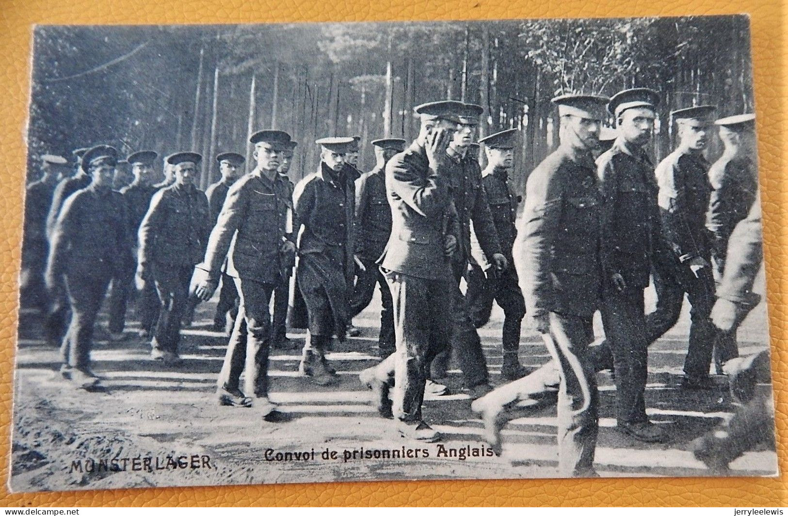 MILITARIA -  MUNSTERLAGER -  Convoy Of English Prisoners -  Convoi De Prisonniers Anglais - Manoeuvres