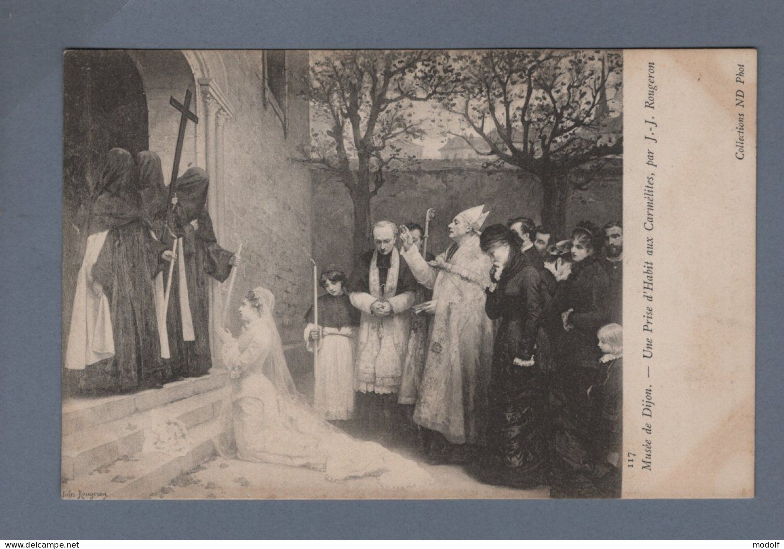 CPA - 21 - Musée De Dijon - Une Prise D'Habits Aux Carmélites - Non Circulée - Dijon