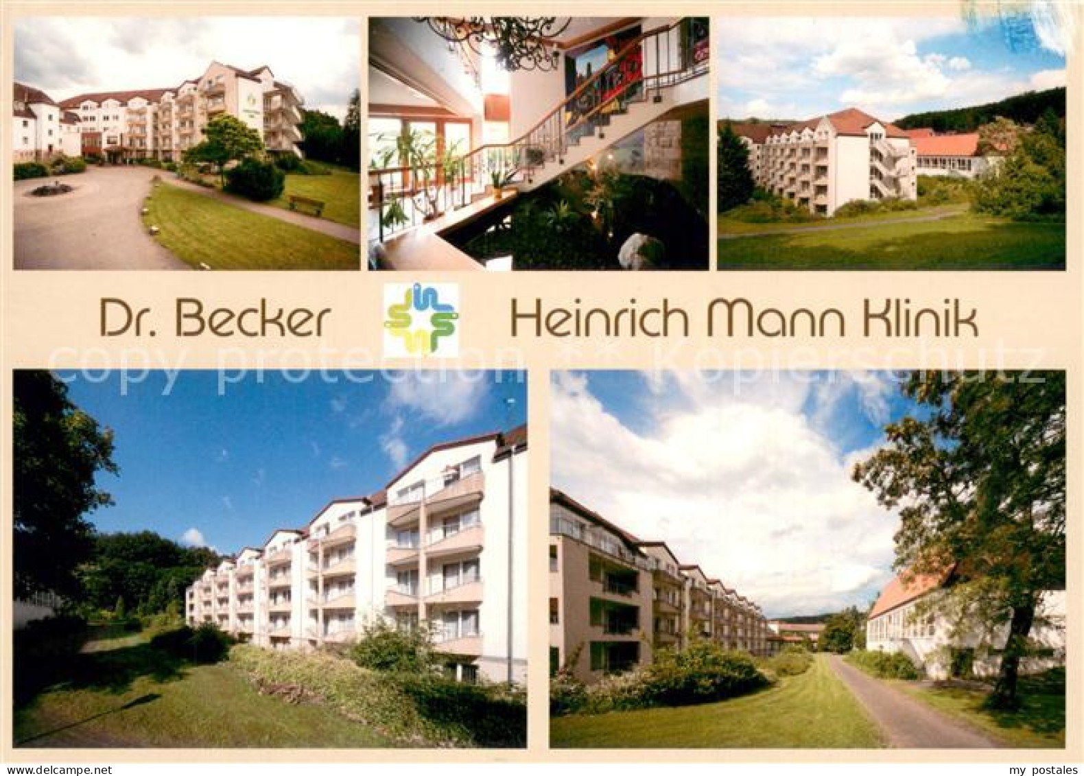 73707557 Bad Liebenstein Heinrich Mann Klinik Dr Becker Teilansichten Bad Lieben - Bad Liebenstein