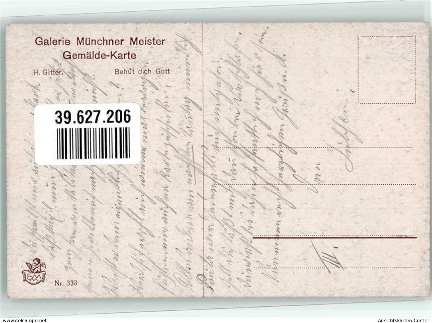 39627206 - Abschied Frau Am Meer Winkt Mit Einem Taschentuch Sign. Gitter H. - Autres & Non Classés