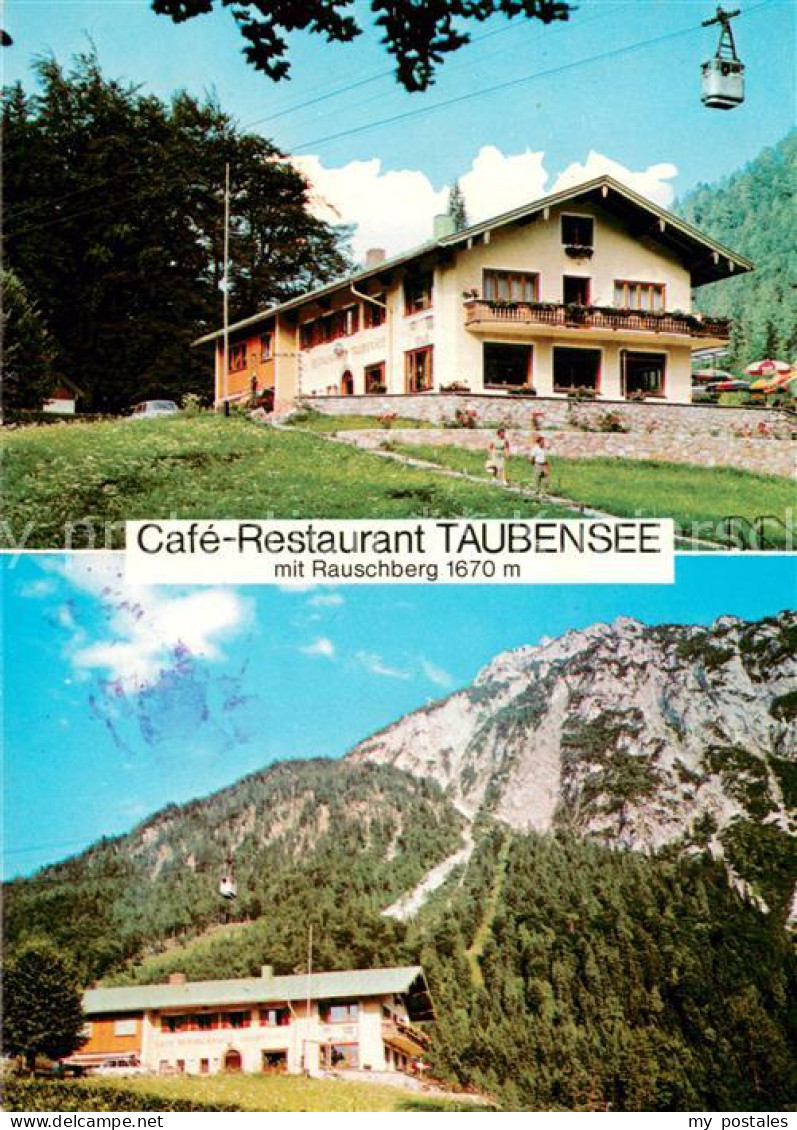 73707540 Ruhpolding Cafe Restaurant Pension Taubensee Panorama Ruhpolding - Ruhpolding