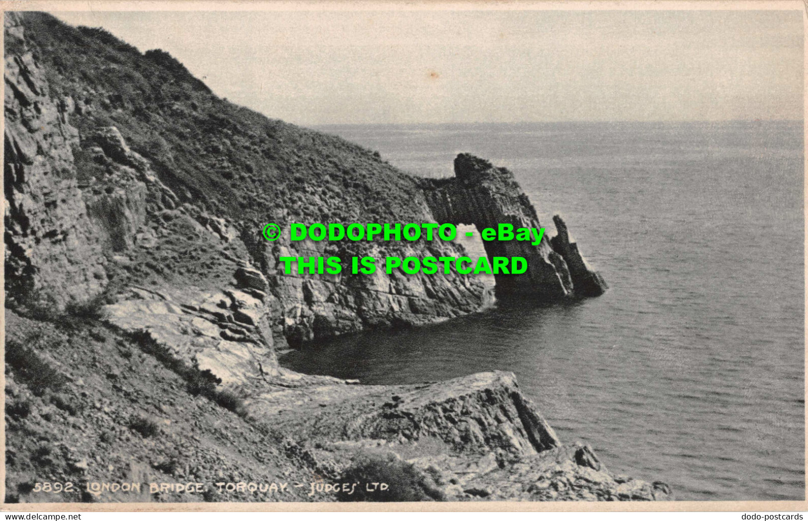 R551645 5892. London Bridge. Torquay. Judges. 1923 - Autres & Non Classés