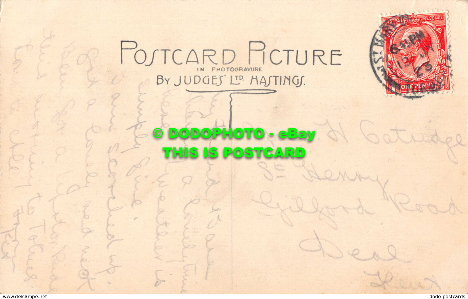 R551645 5892. London Bridge. Torquay. Judges. 1923 - Other & Unclassified