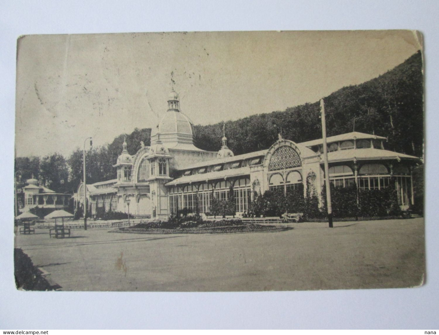 Russia:Geleznovodsk:Galerie Pushkin Carte Postale 1911/Zheleznovodsk:Pushkin Gallery 1911 Mailed Postcard - Russie