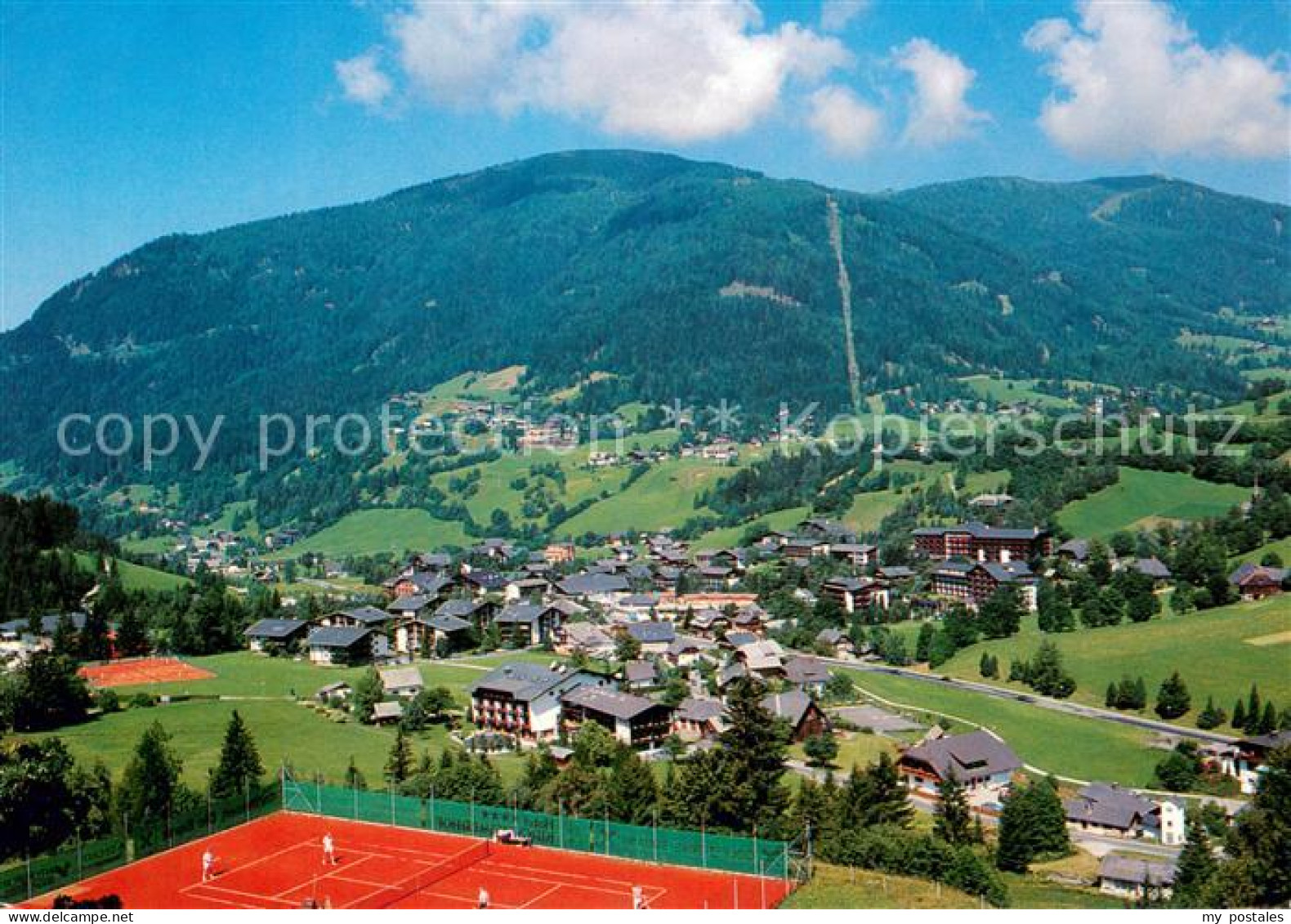 73707468 Bad Kleinkirchheim Kaernten Fliegeraufnahme Tennisanlage Bad Kleinkirch - Autres & Non Classés