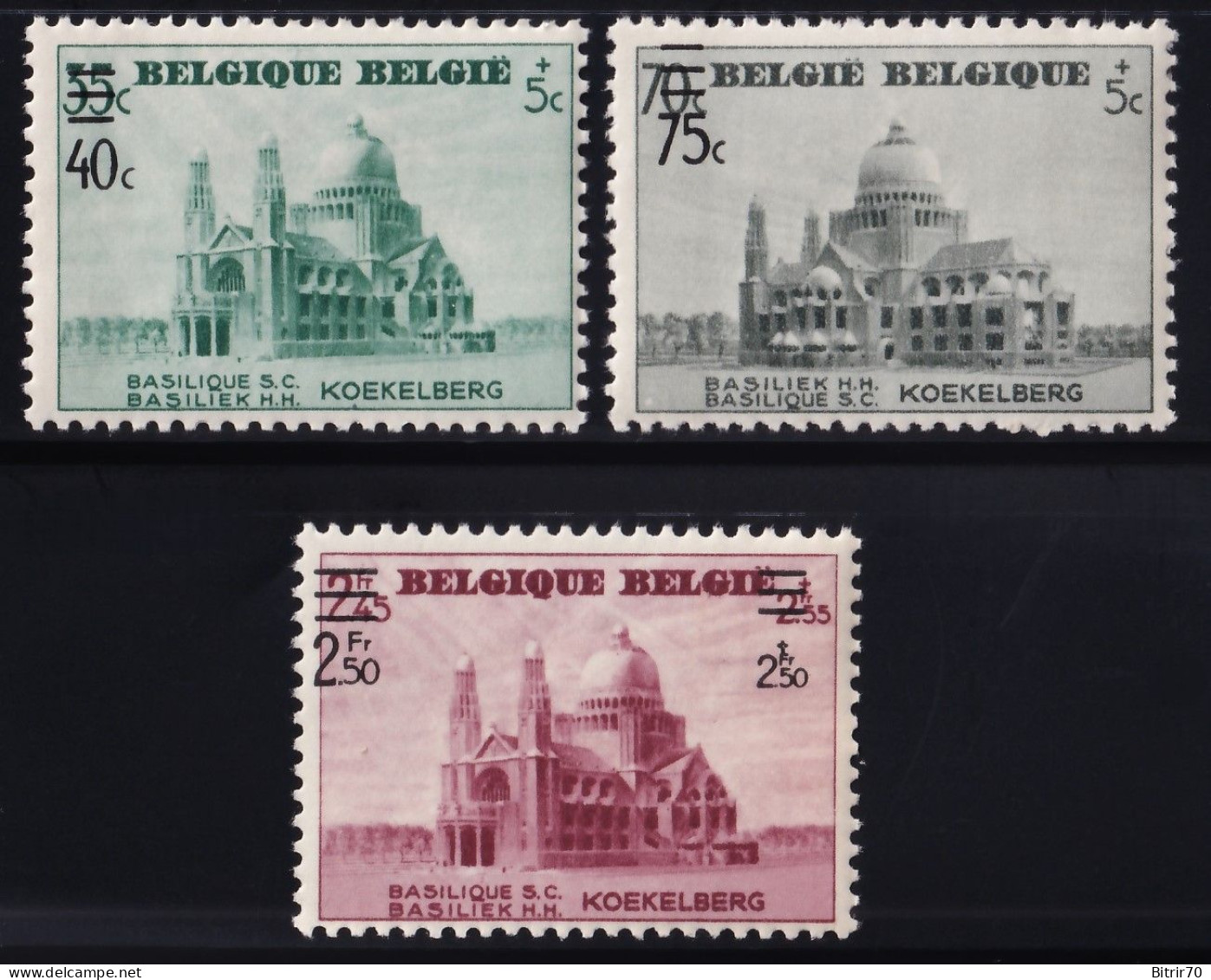 Belgica, 1938 Y&T. 481 / 483, MNH. - Unused Stamps