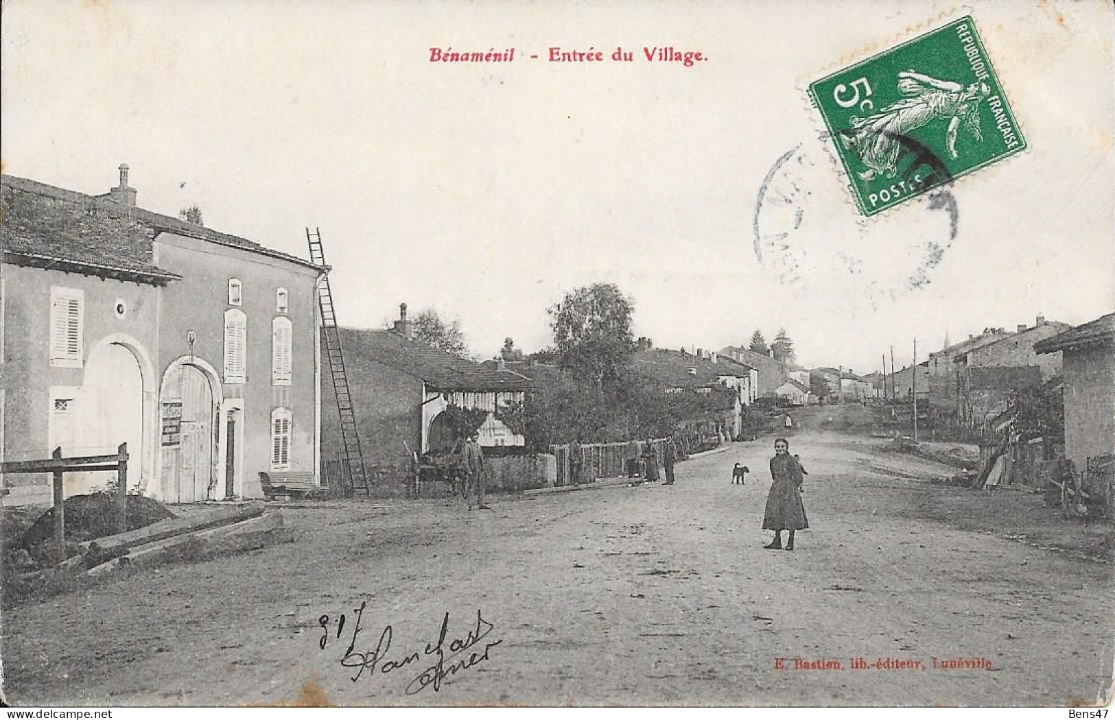 54 Bénaménil Entrée Du Village - Other & Unclassified